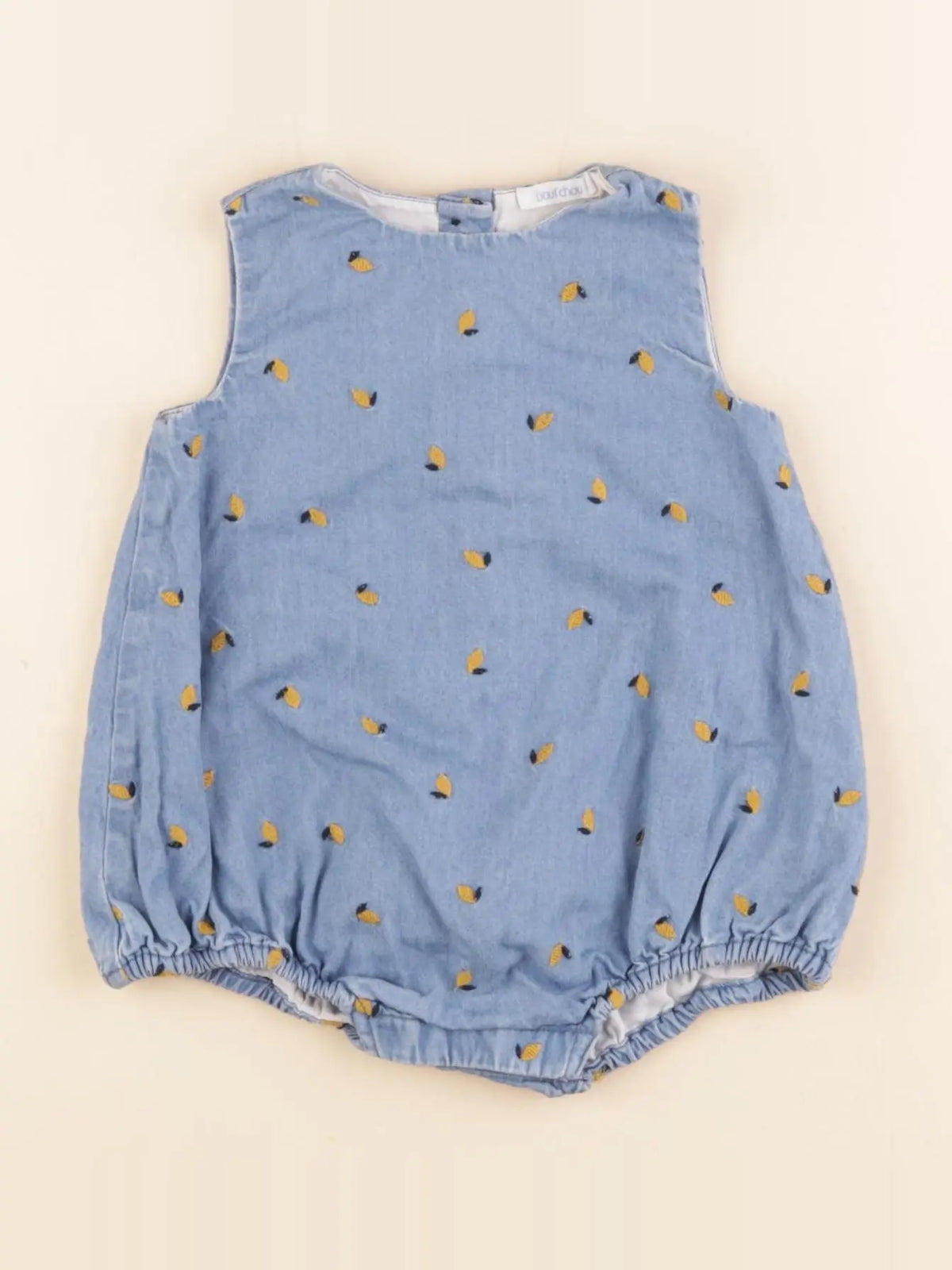 Boutchou - combinaison bleu - 3 mois