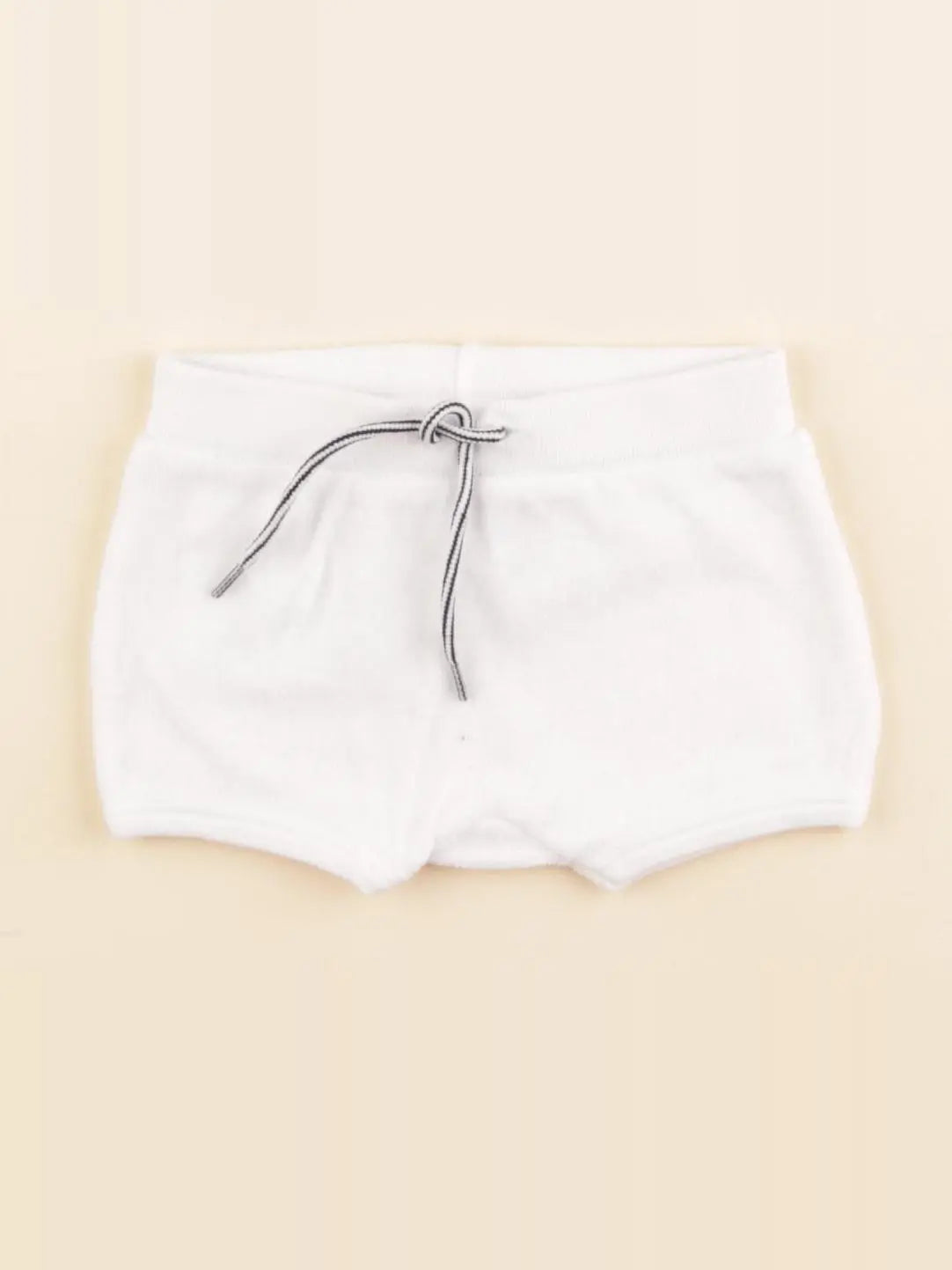 Petit Bateau - short blanc - 3 mois