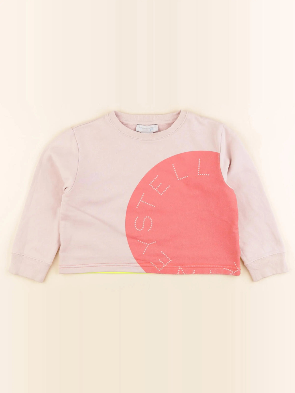 Stella McCartney Kids - sweat rose - 4 ans