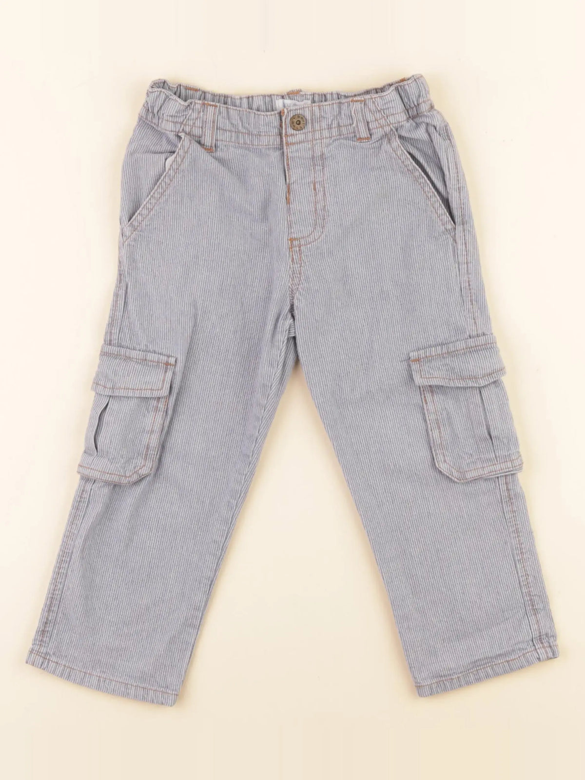 Boutchou - pantalon bleu - 24 mois