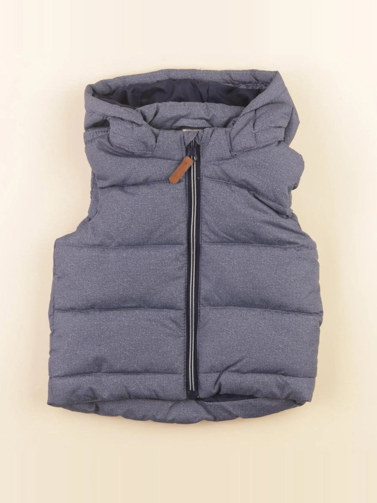 H&M - doudoune bleu - 9/12 mois