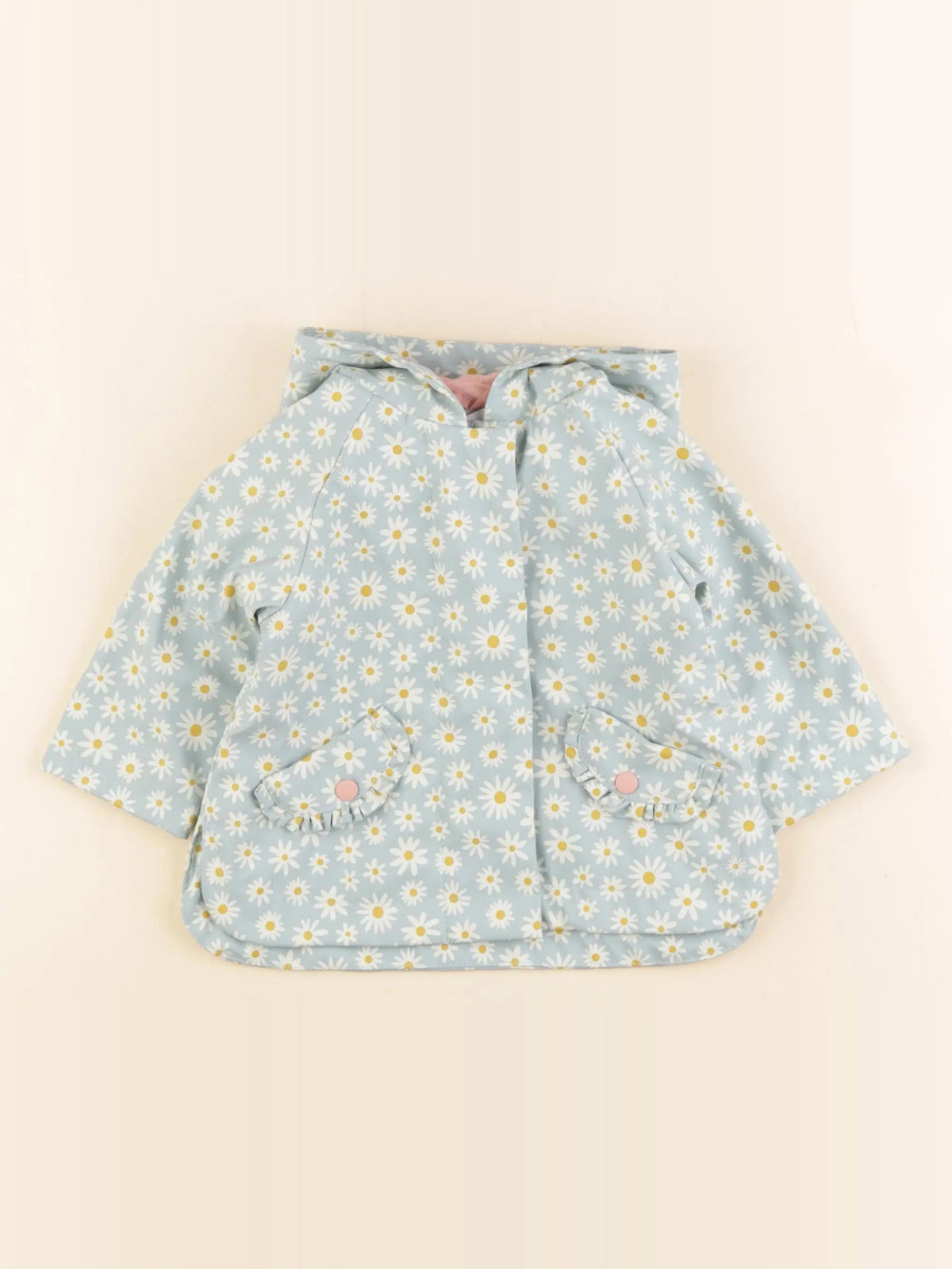 Vertbaudet - imperméable bleu - 6 mois