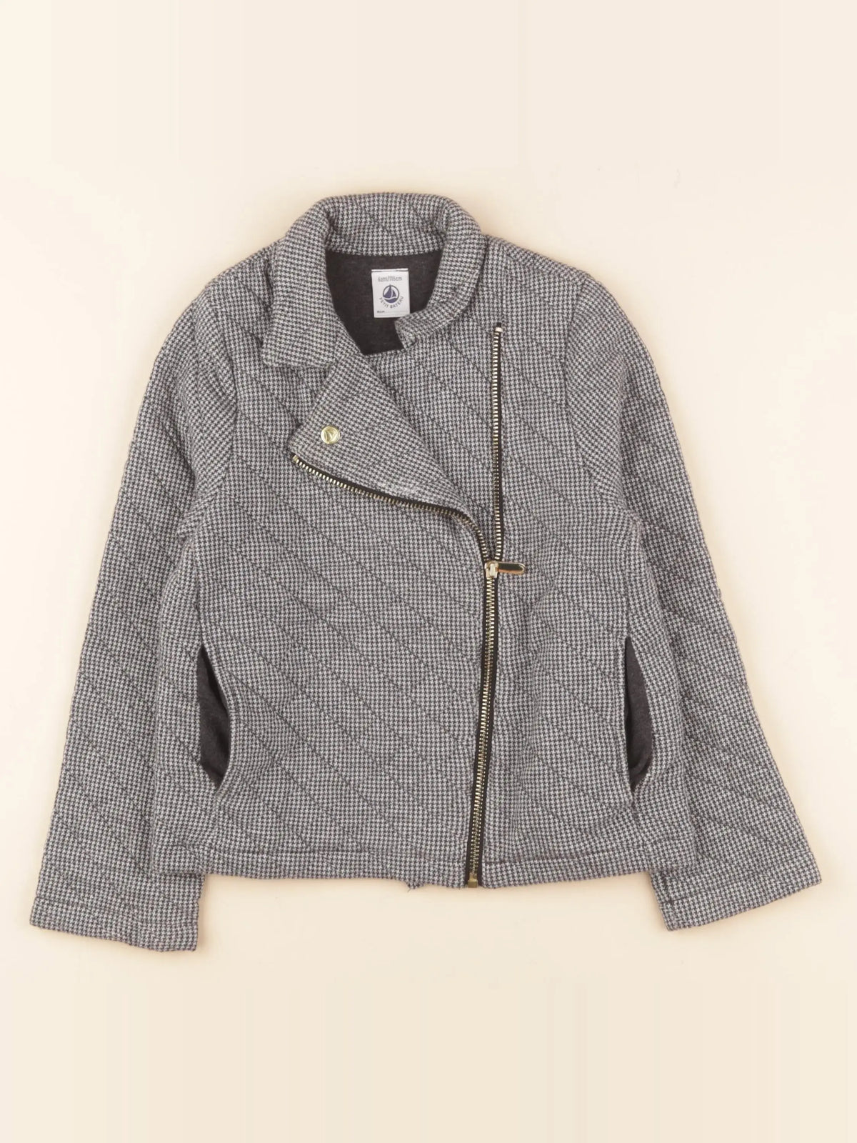 Petit Bateau - veste gris - 6 ans