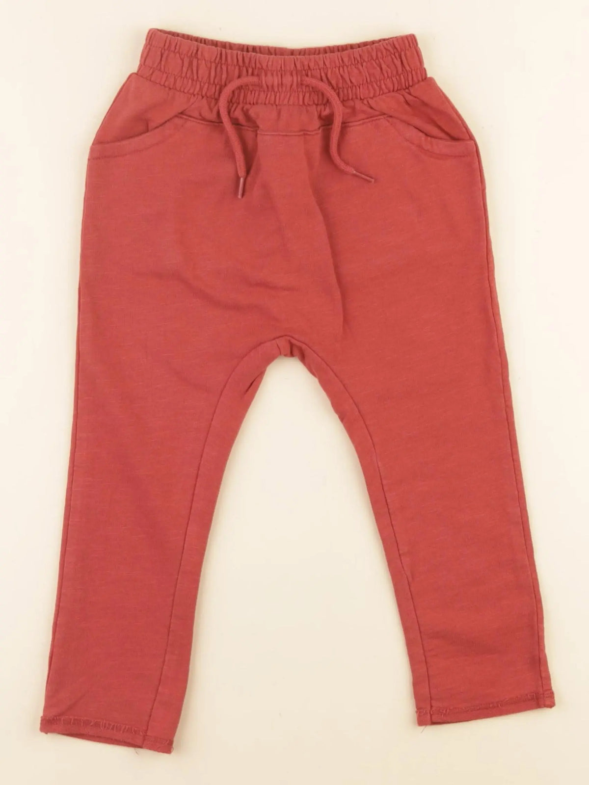 Vertbaudet - jogging rouge - 24 mois