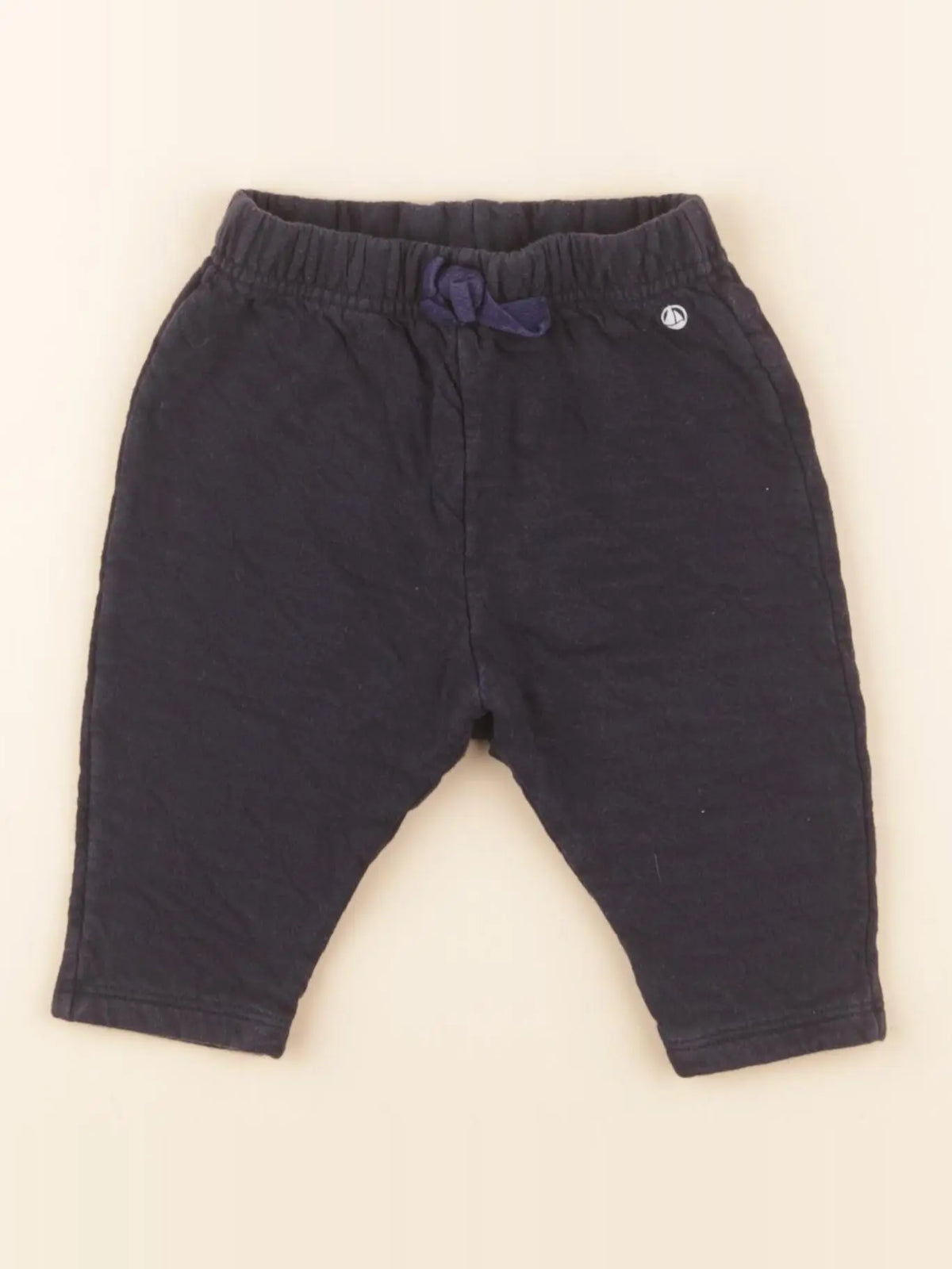 Petit Bateau - jogging bleu - 6 mois
