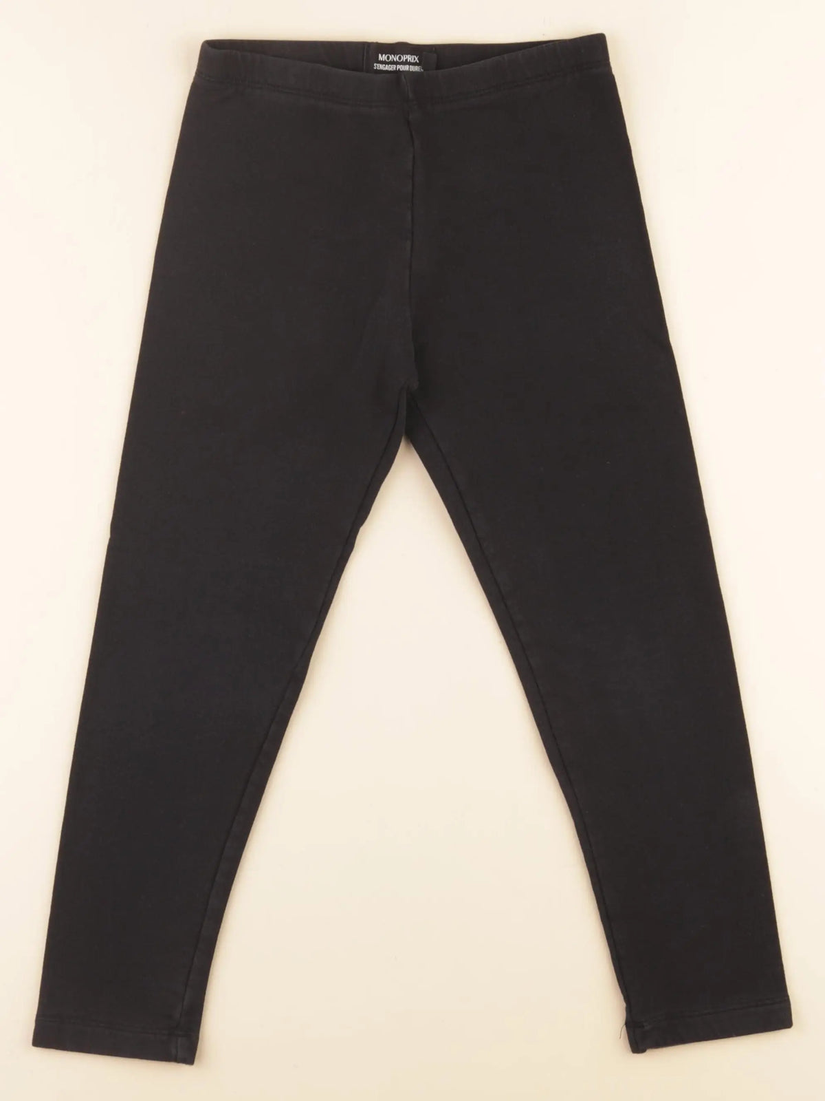 Monoprix - legging noir - 6 ans
