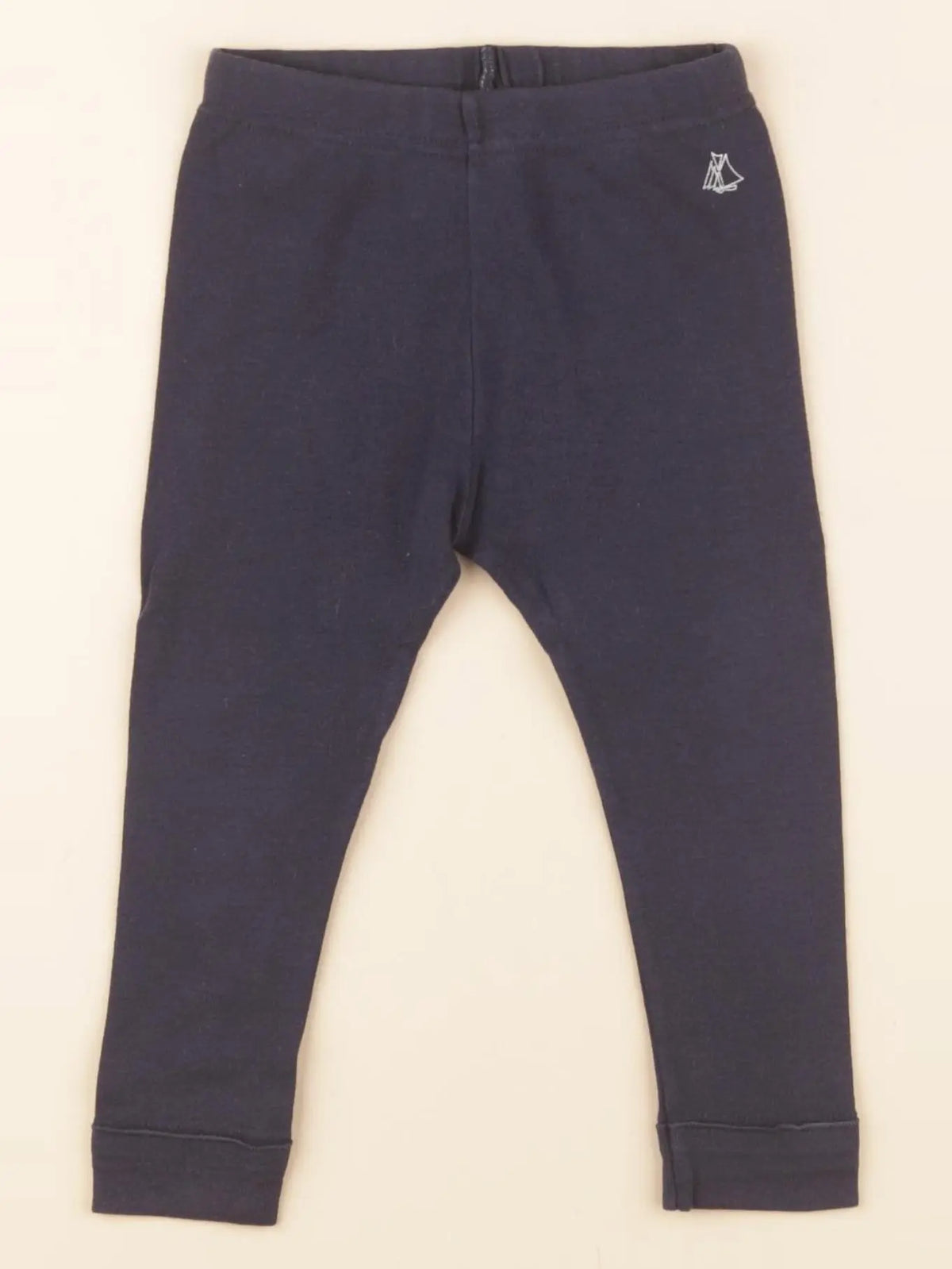 Petit Bateau - legging bleu - 18 mois