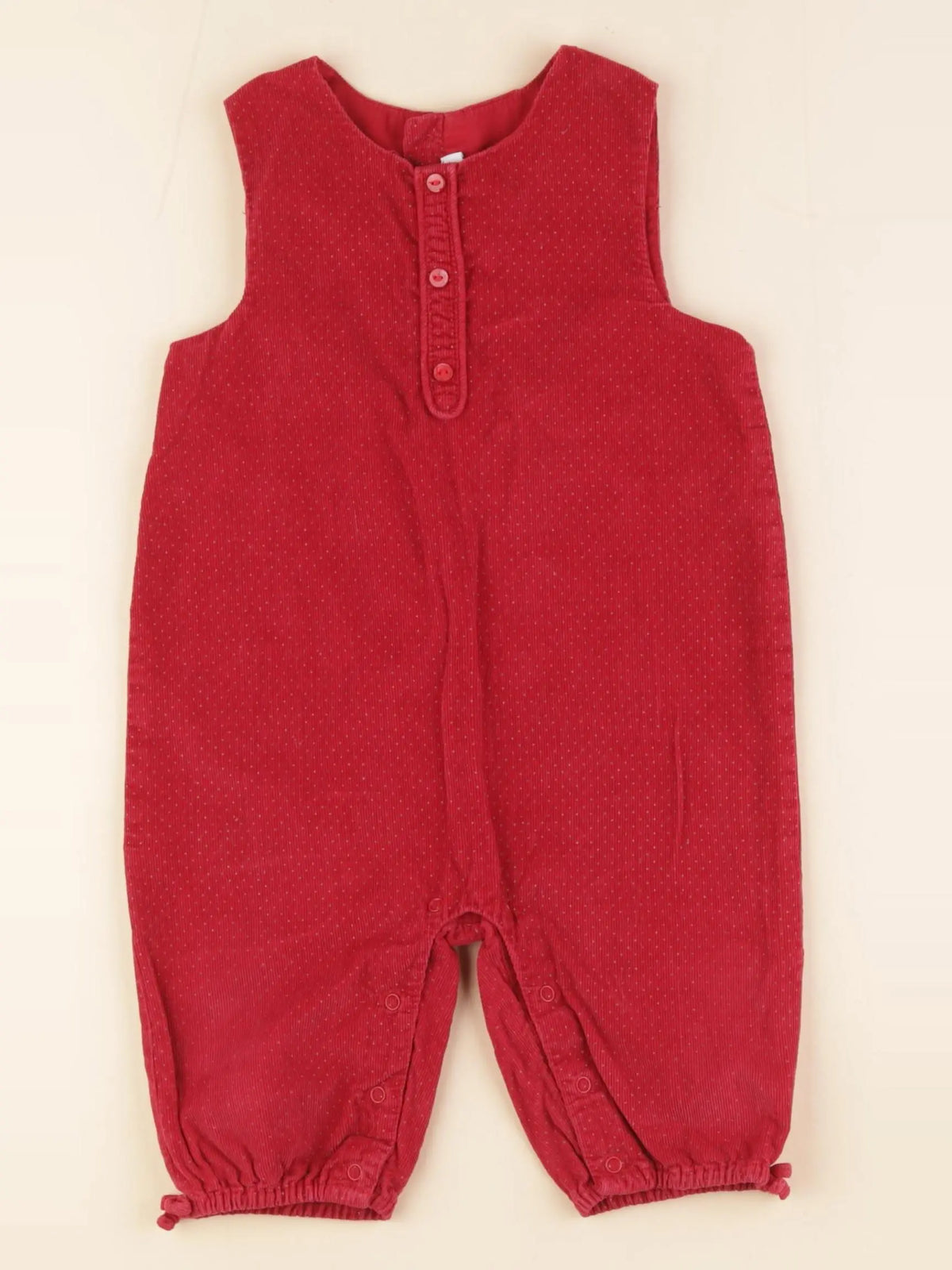 Jacadi - combinaison rouge - 12 mois