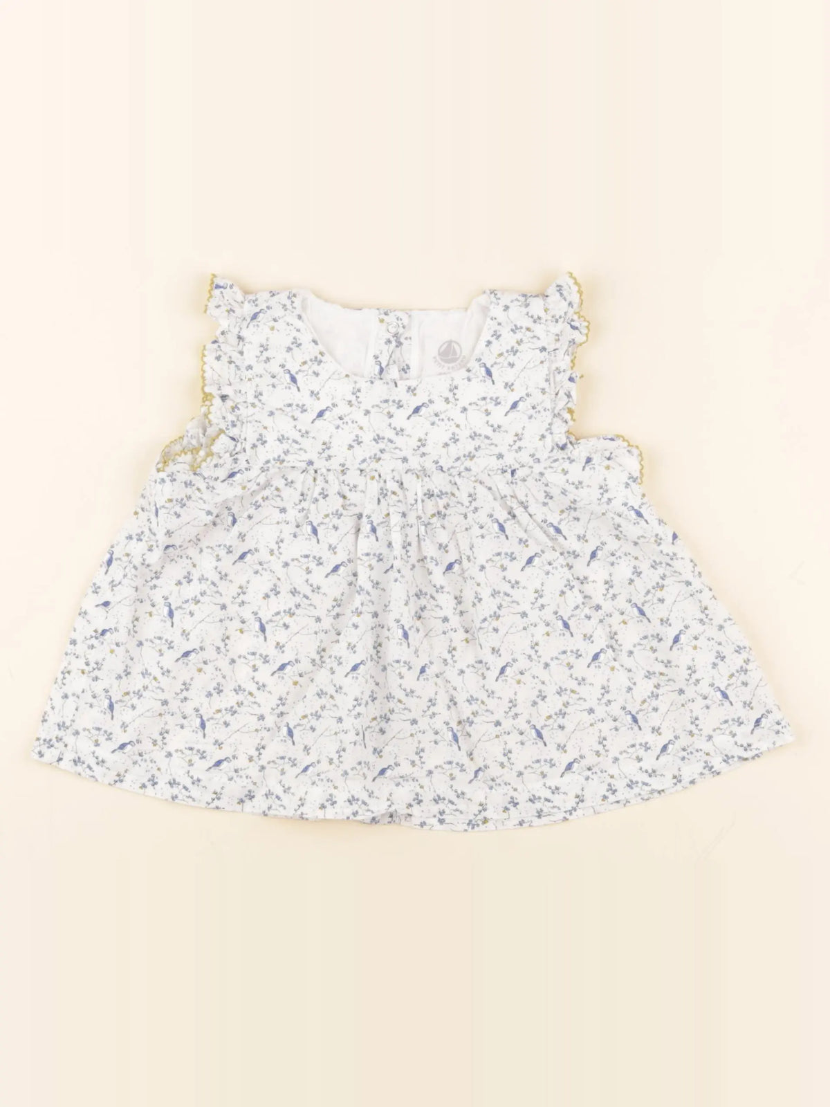 Petit Bateau - blouse multicolore - 18 mois