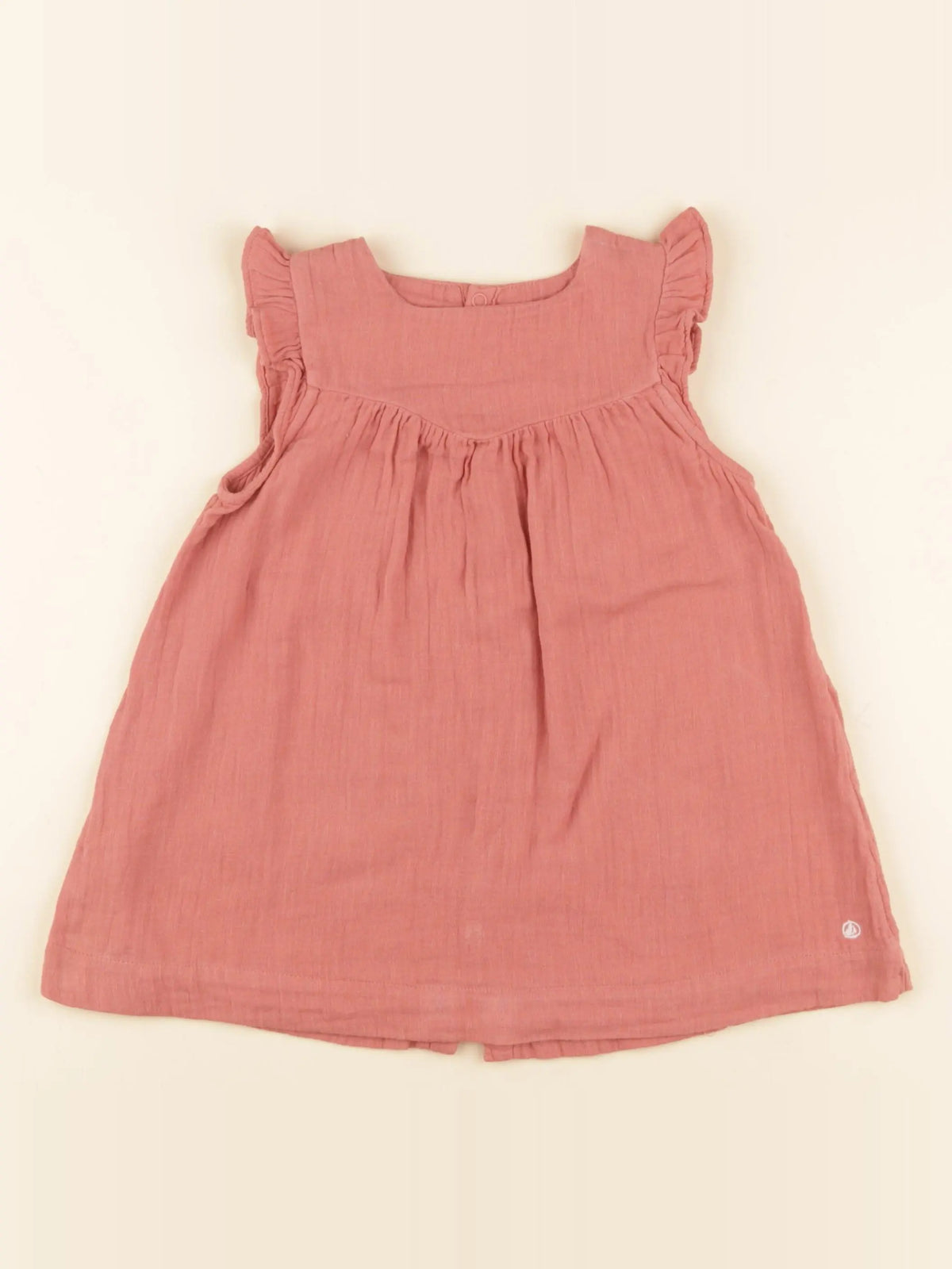 Petit Bateau - robe rose - 18 mois