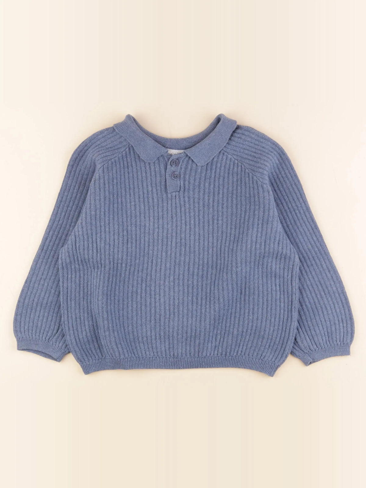 Zara - pull bleu - 4/5 ans