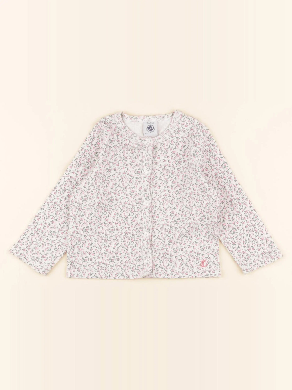 Petit Bateau - tee-shirt multicolore - 18 mois