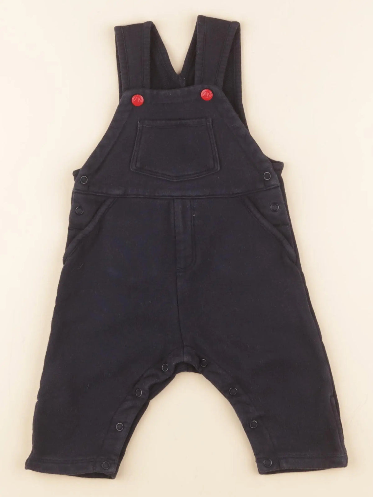 Petit Bateau - combinaison bleu - 6 mois