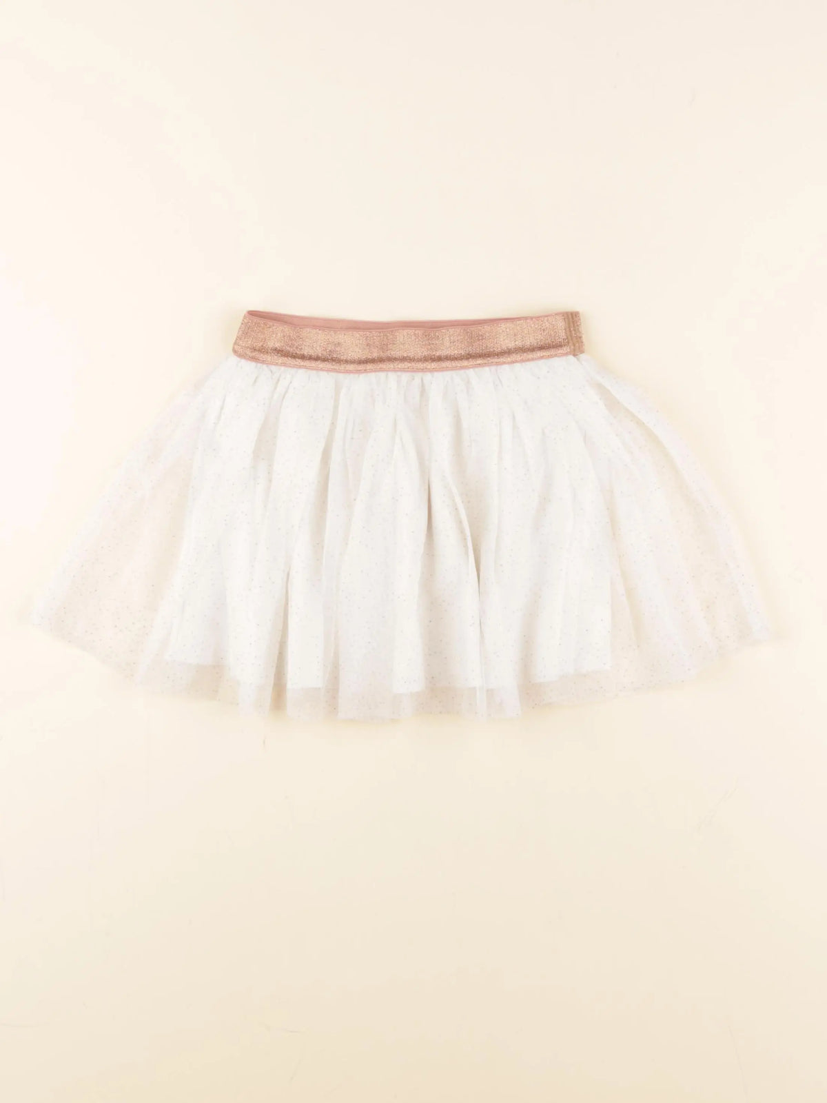 Petit Bateau - jupe beige - 4 ans