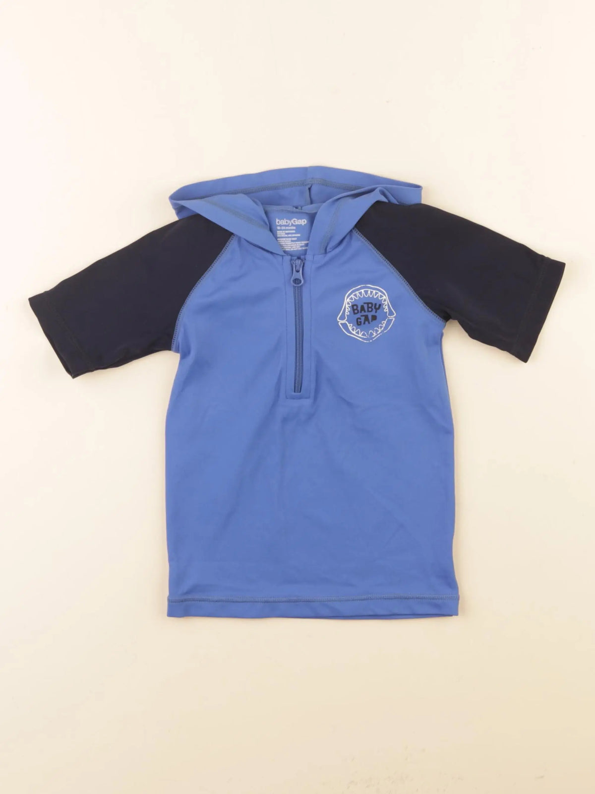 GAP - tee-shirt de bain bleu - 18/24 mois