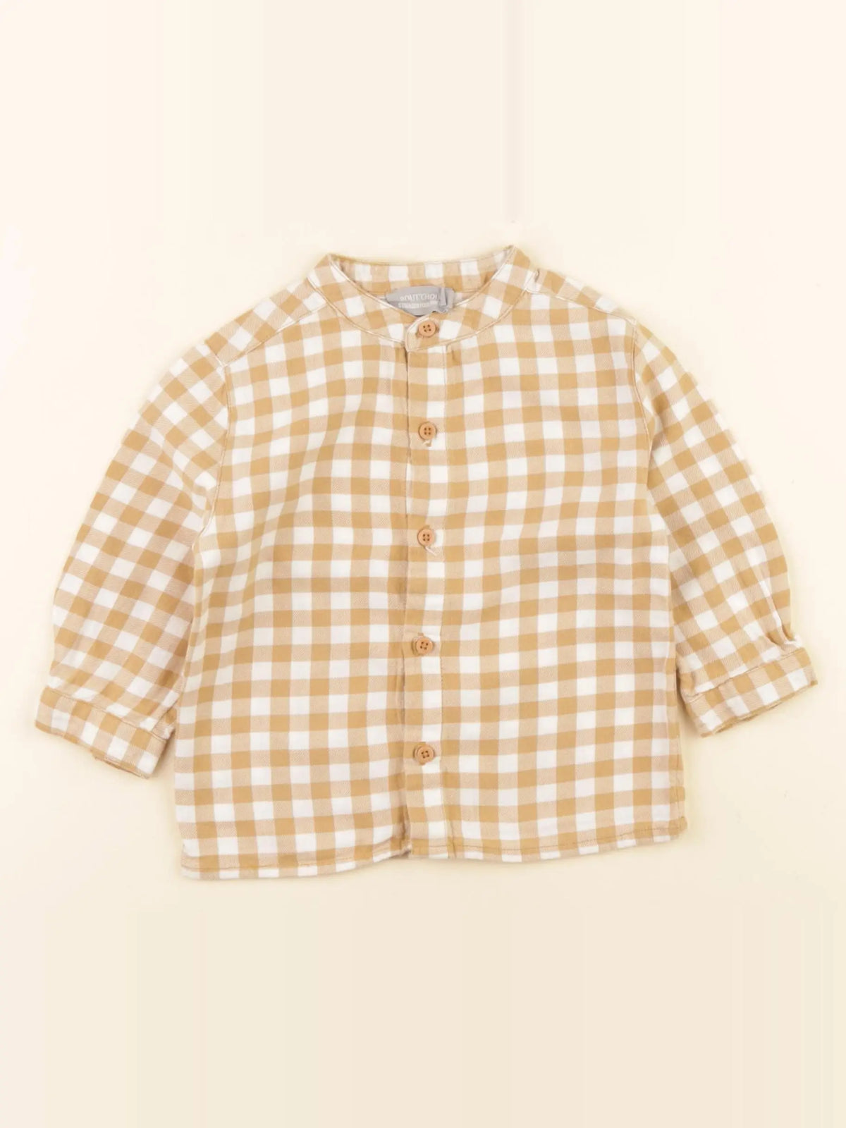 Boutchou - blouse blanc, jaune - 9 mois