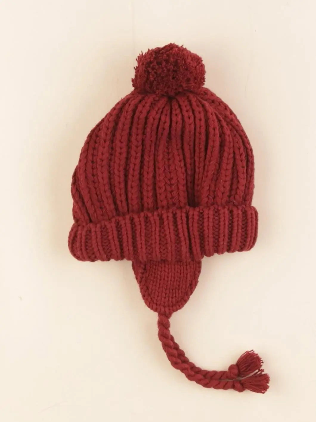 Vertbaudet - bonnet rouge - 3/6 mois