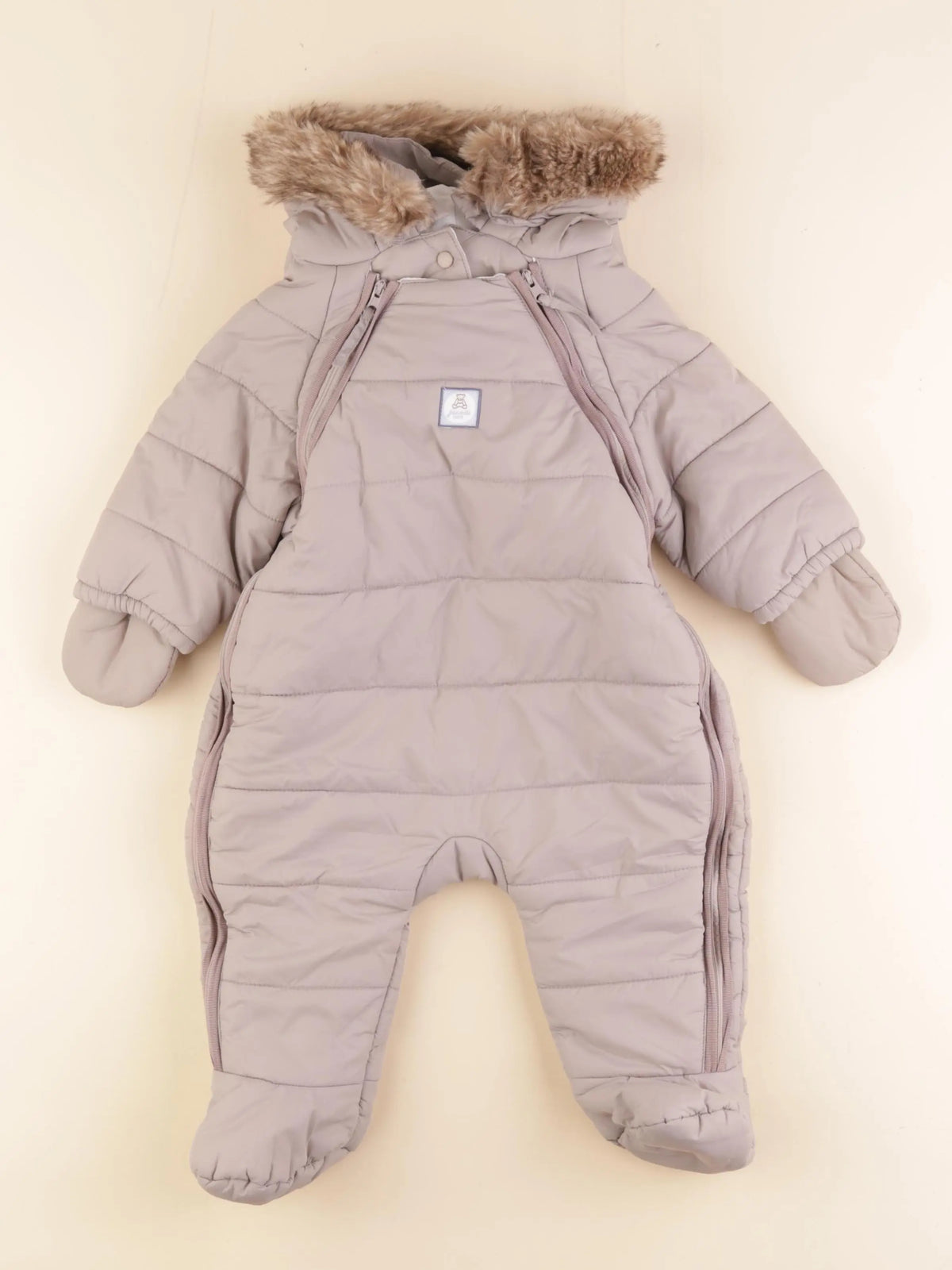 Jacadi - combi-pilote taupe - 6 mois