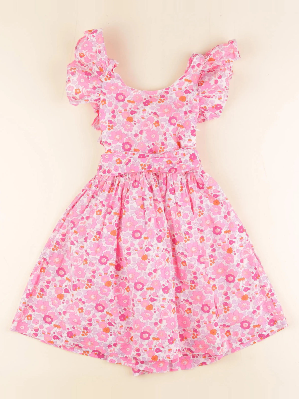 Jacadi - robe liberty rose - 6 ans