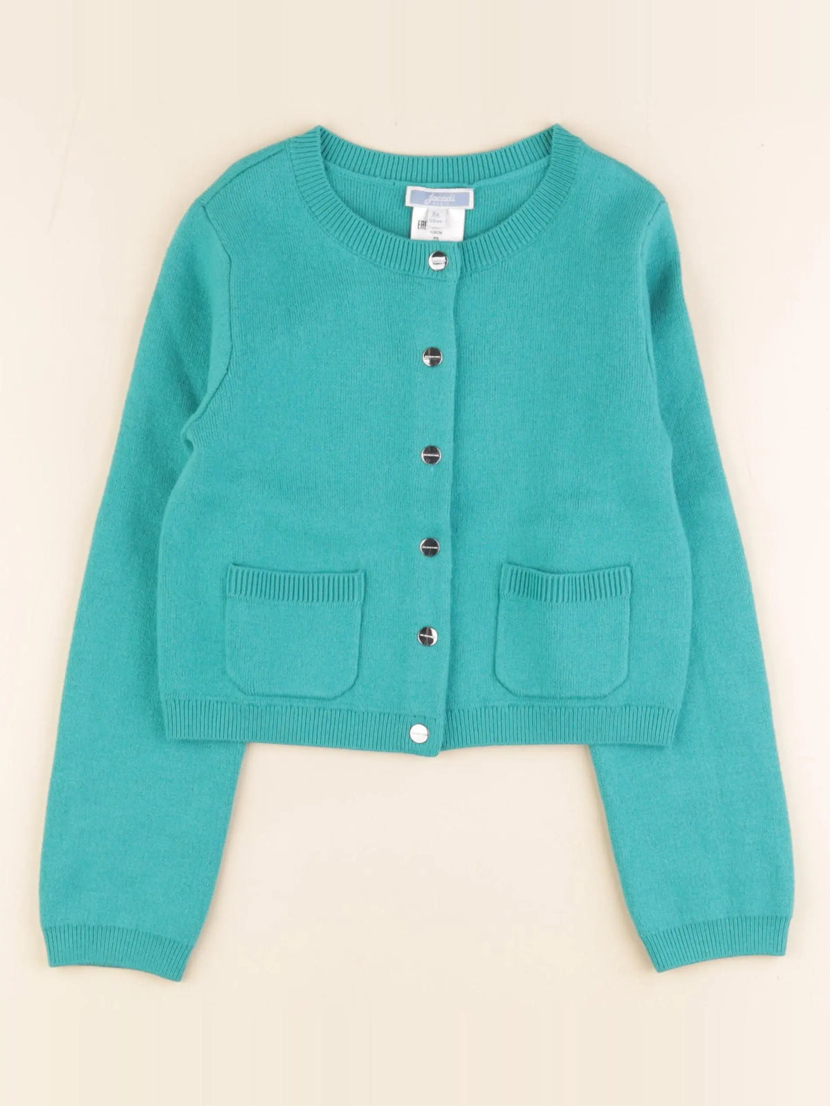 Jacadi - gilet vert - 8 ans