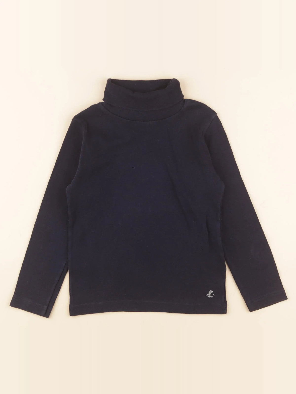 Petit Bateau - sous-pull bleu - 5 ans
