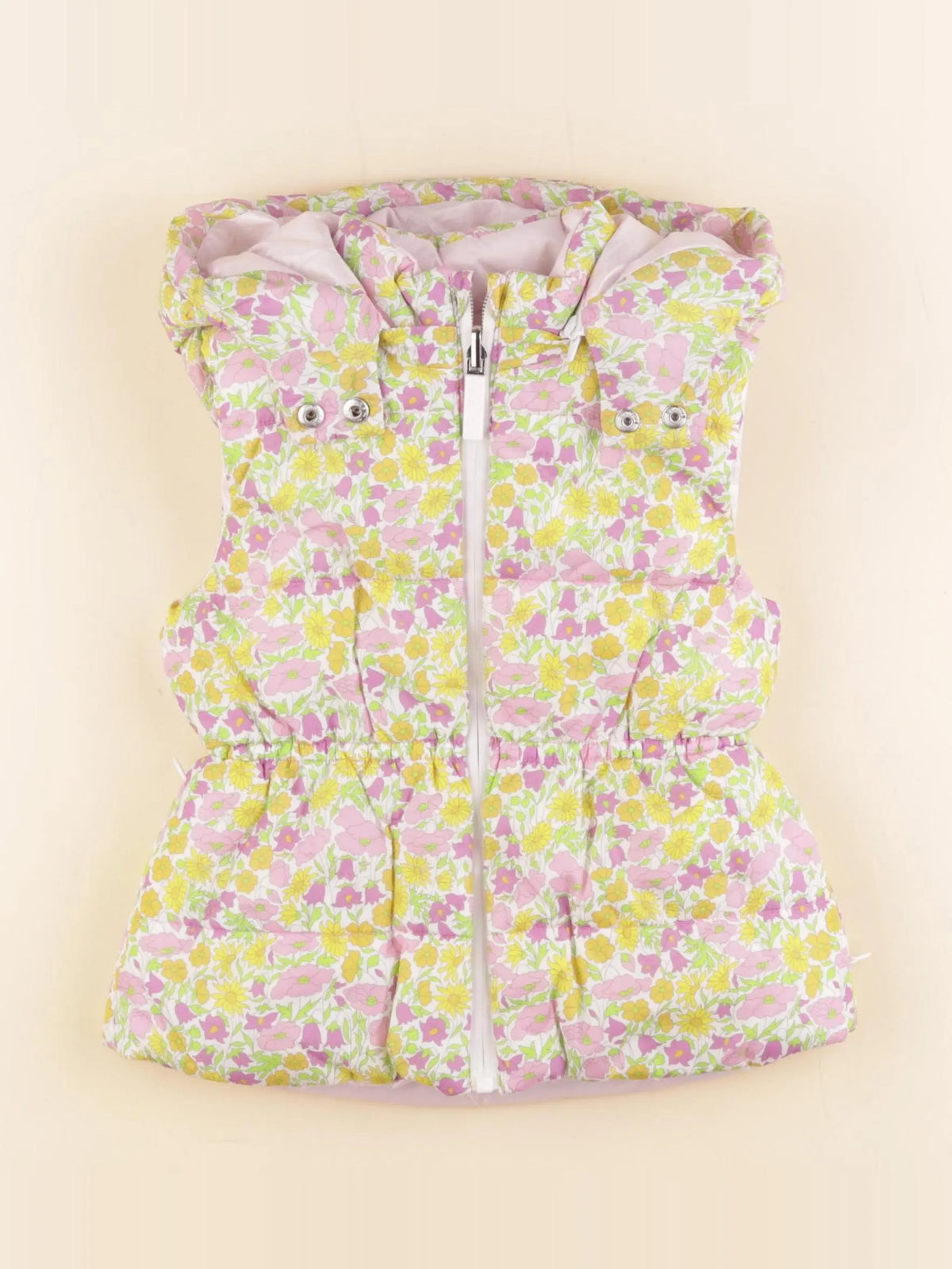 Jacadi - doudoune réversible multicolore - 4 ans