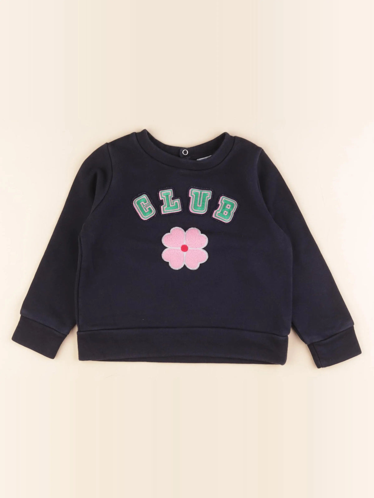 Jacadi - sweat bleu - 4 ans