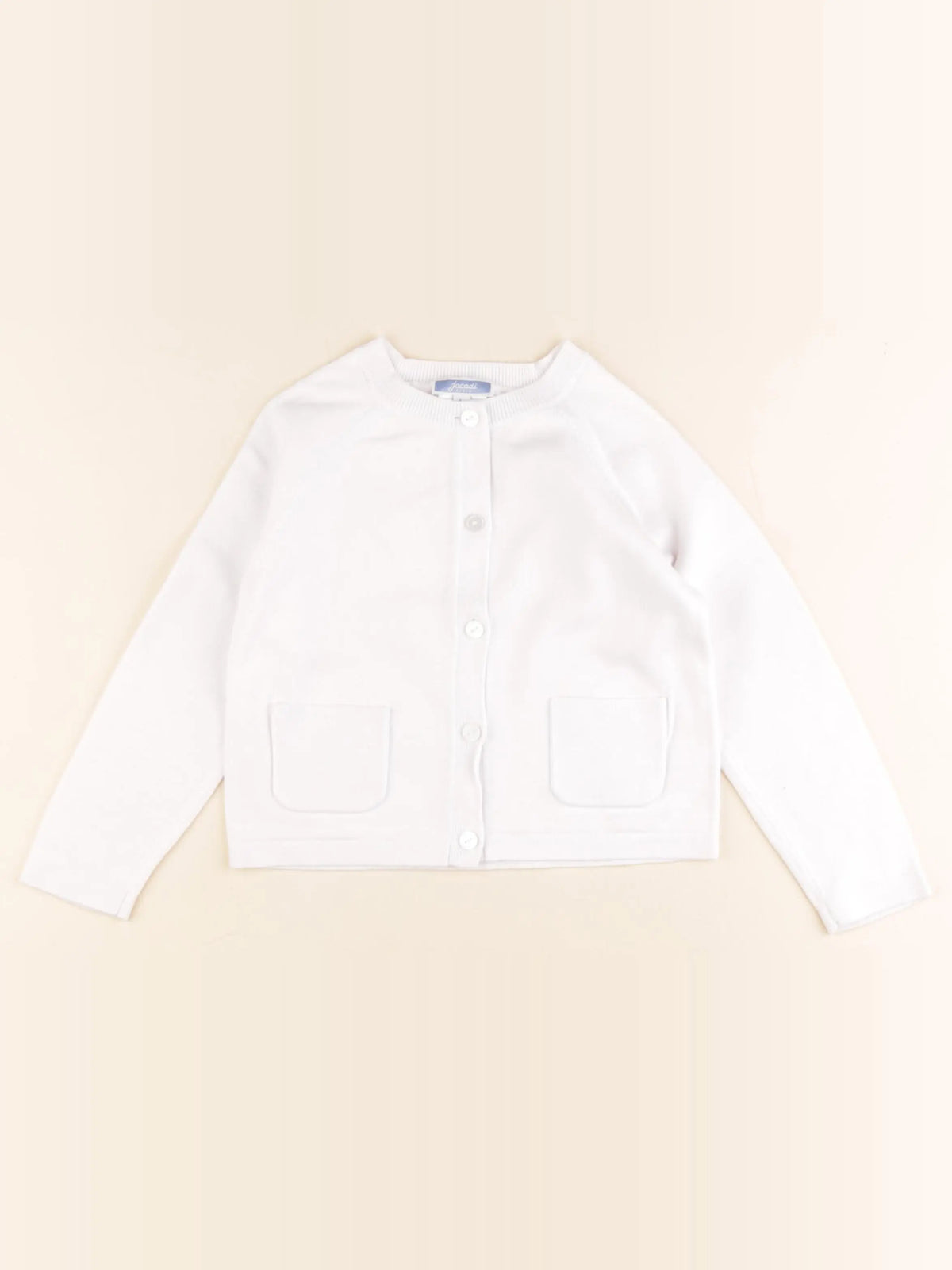 Jacadi - gilet blanc - 4 ans