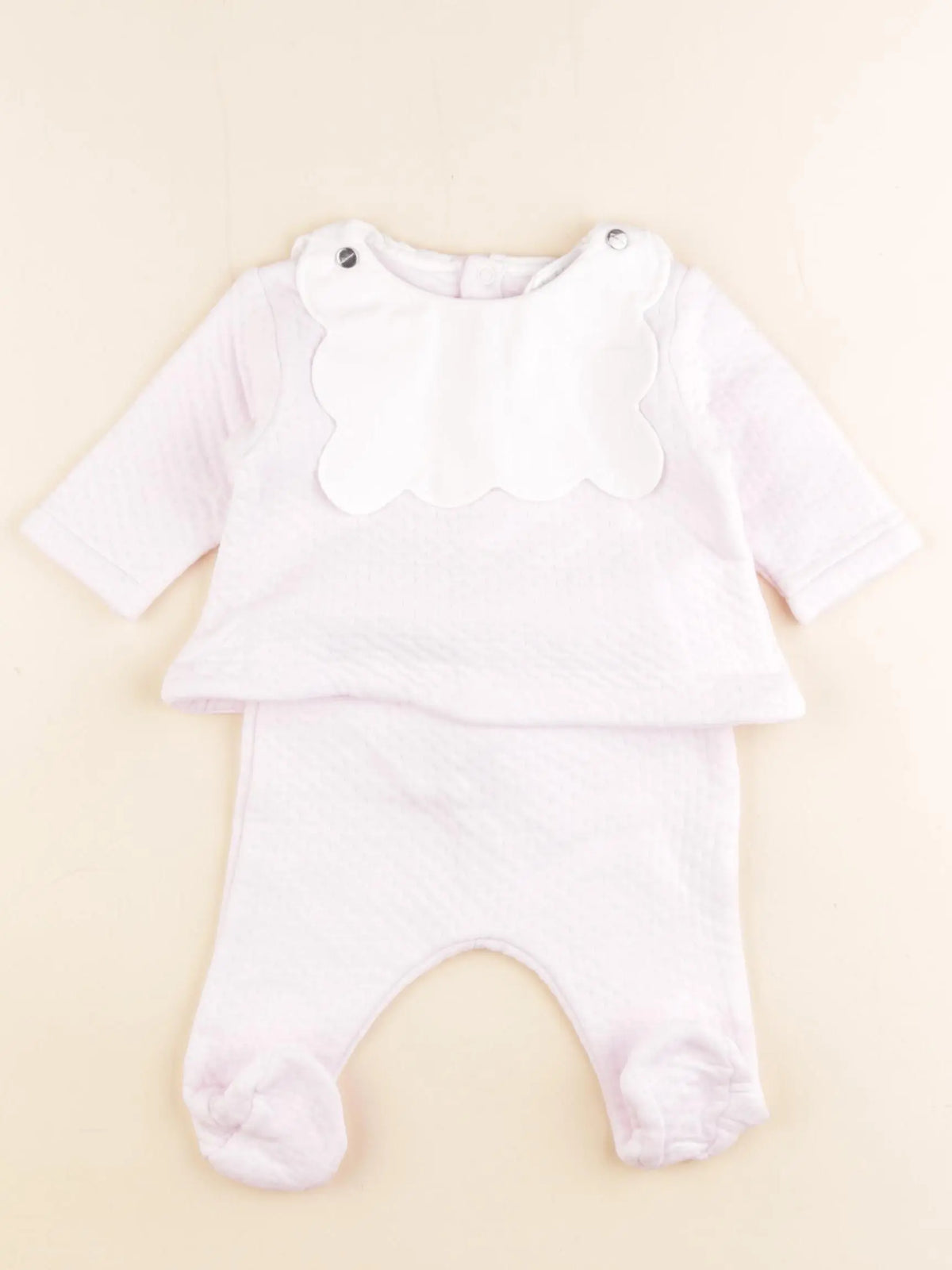 Jacadi - pyjama coton rose - 3 mois