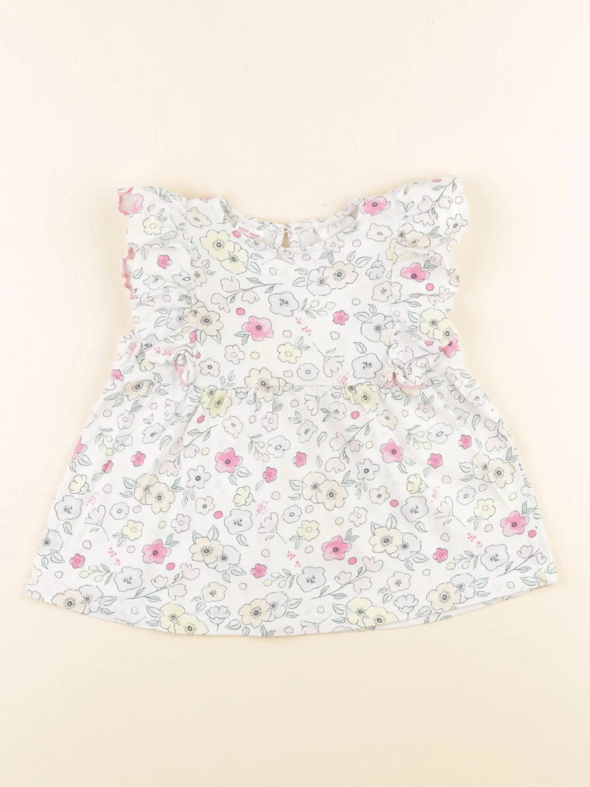 Zara - tee-shirt multicolore - 3/4 ans