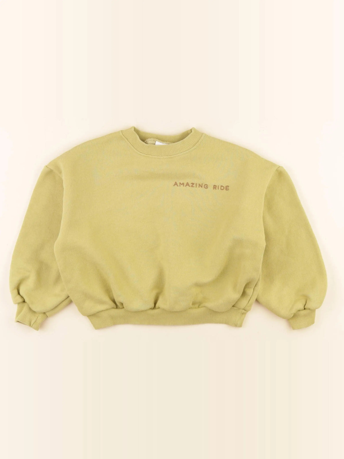 Zara - sweat vert - 5 ans