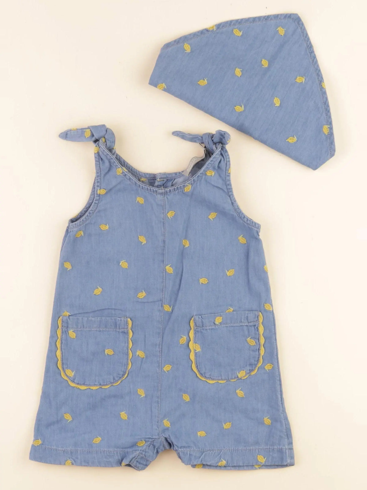 Boutchou - ensemble bleu - 9 mois