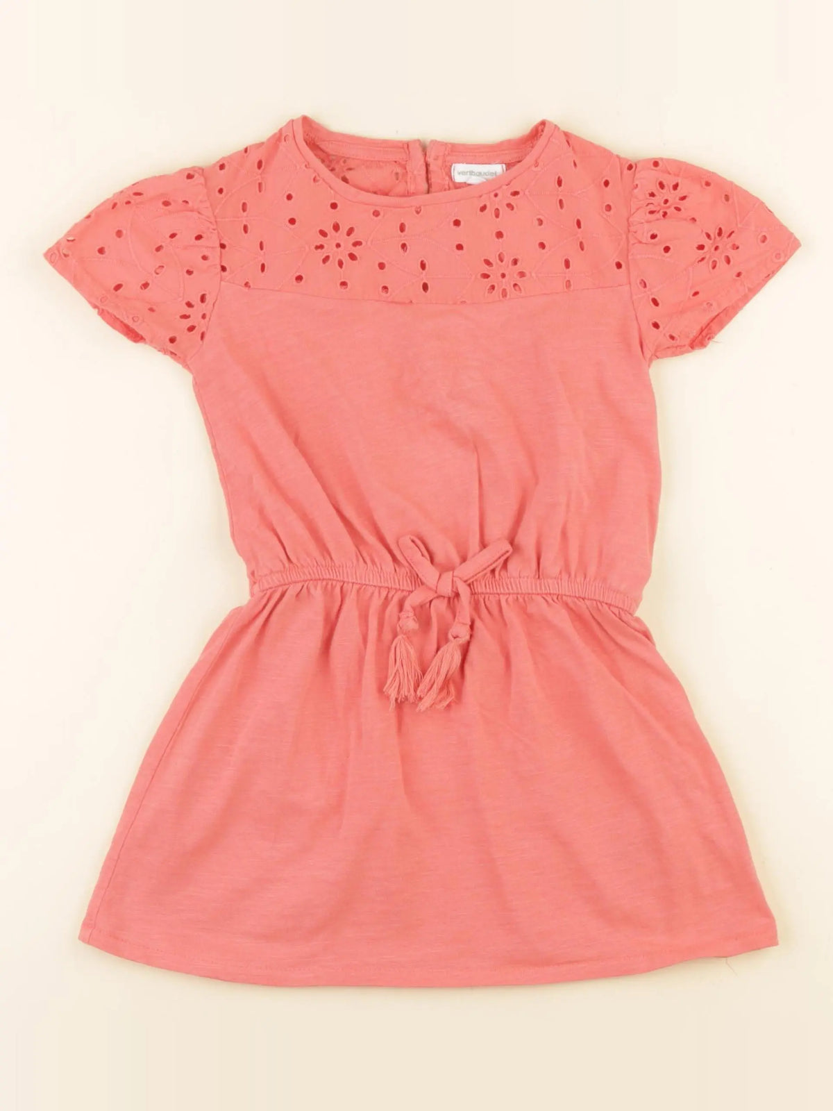Vertbaudet - robe rose - 3 ans