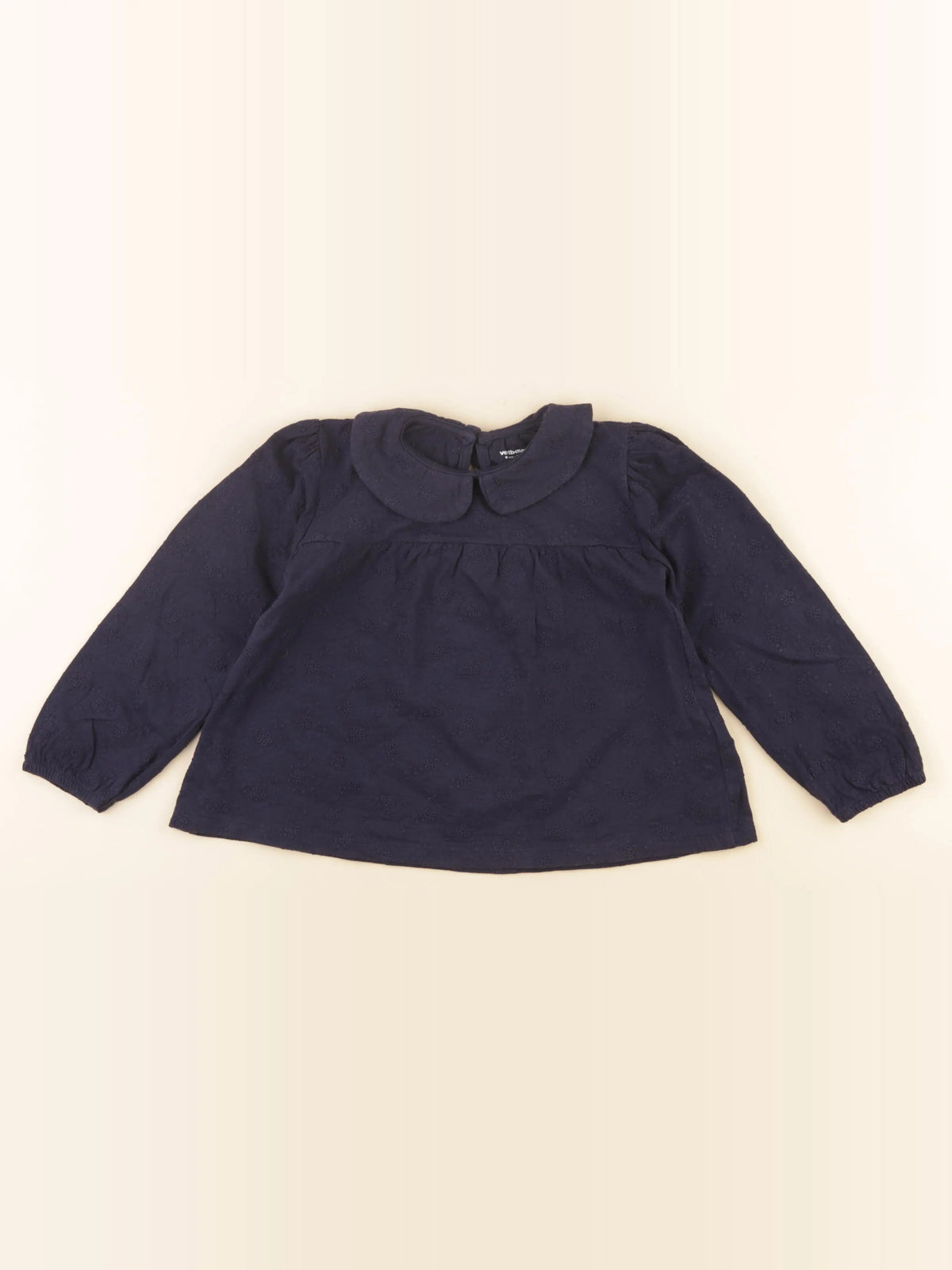 Vertbaudet - tee-shirt bleu - 8 ans