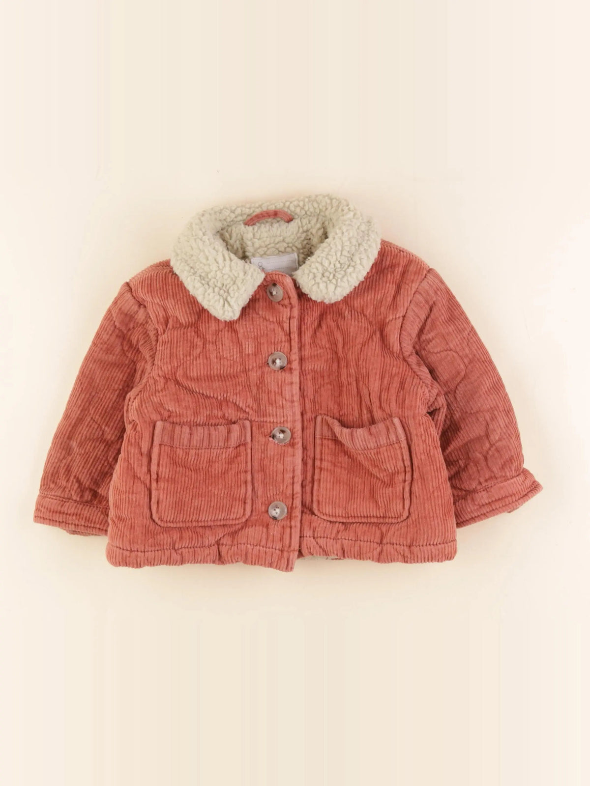 Vertbaudet - veste rose - 2 ans