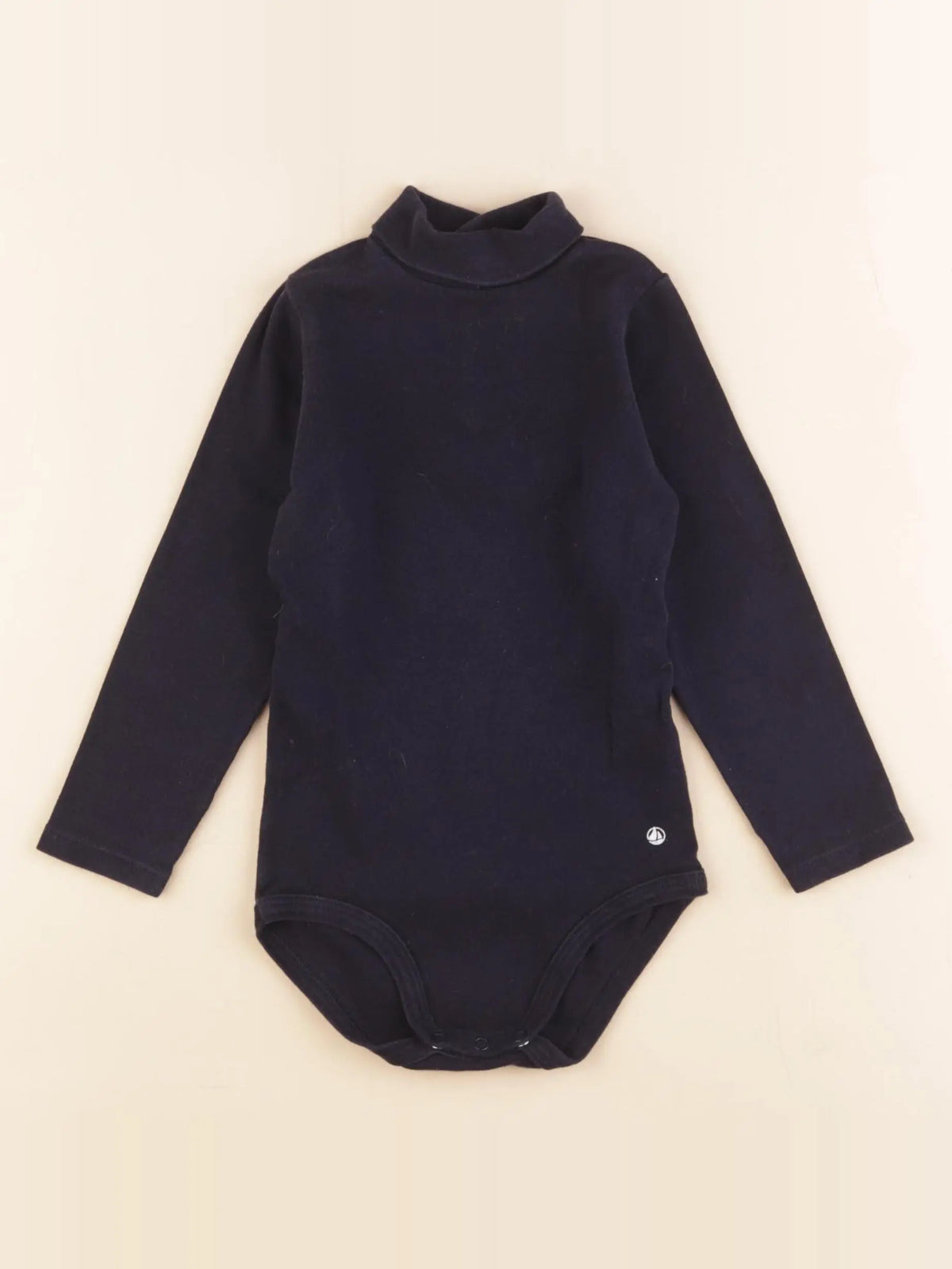 Petit Bateau - body à col bleu - 24 mois