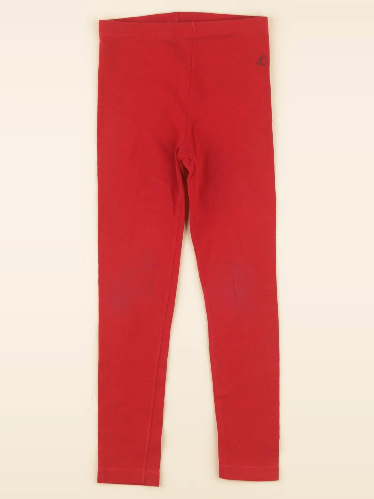 Petit Bateau - legging rouge - 4 ans