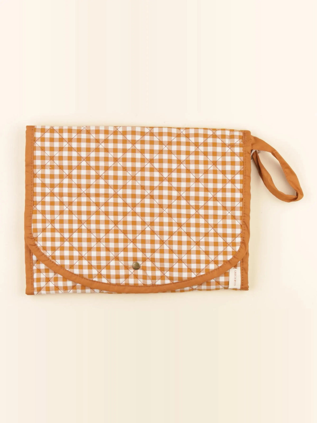 Grech and co - tapis à langer marron -