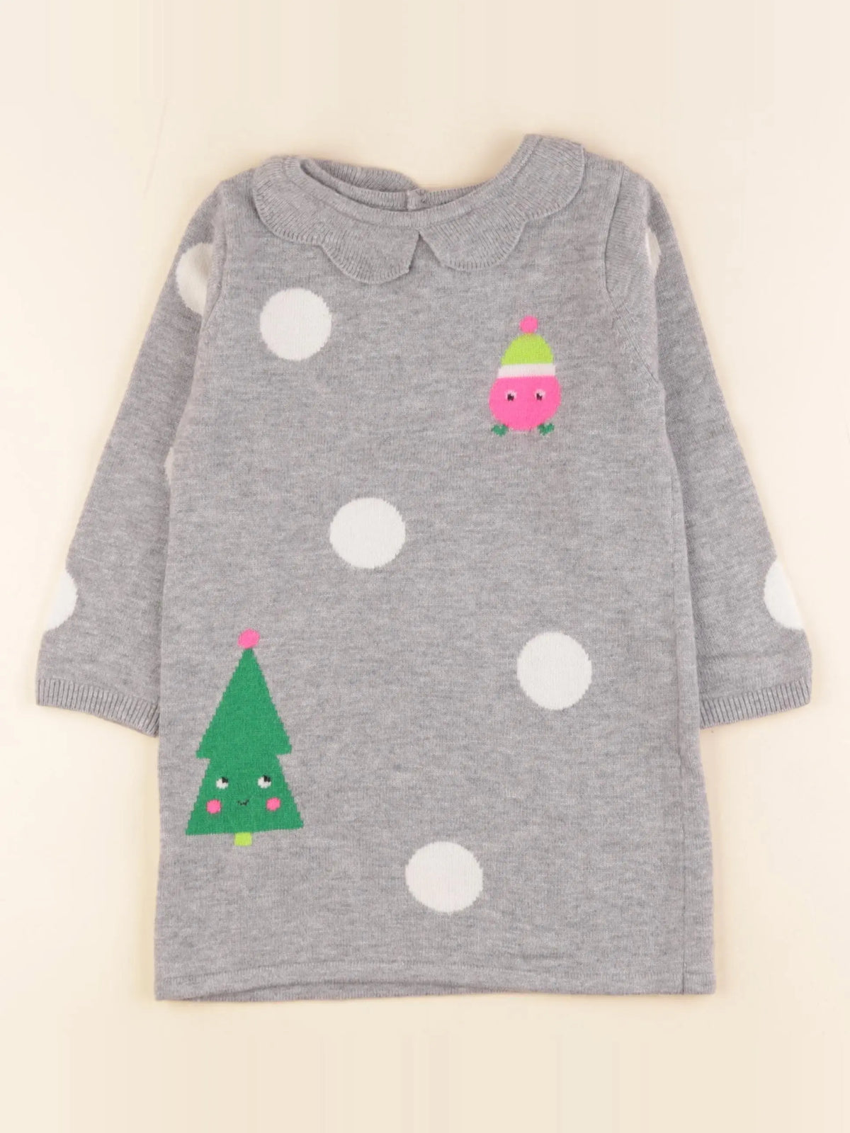 Jacadi - robe gris - 36 mois
