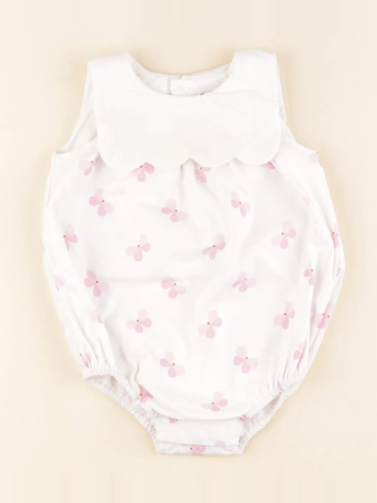 Jacadi - combinaison blanc - 6 mois