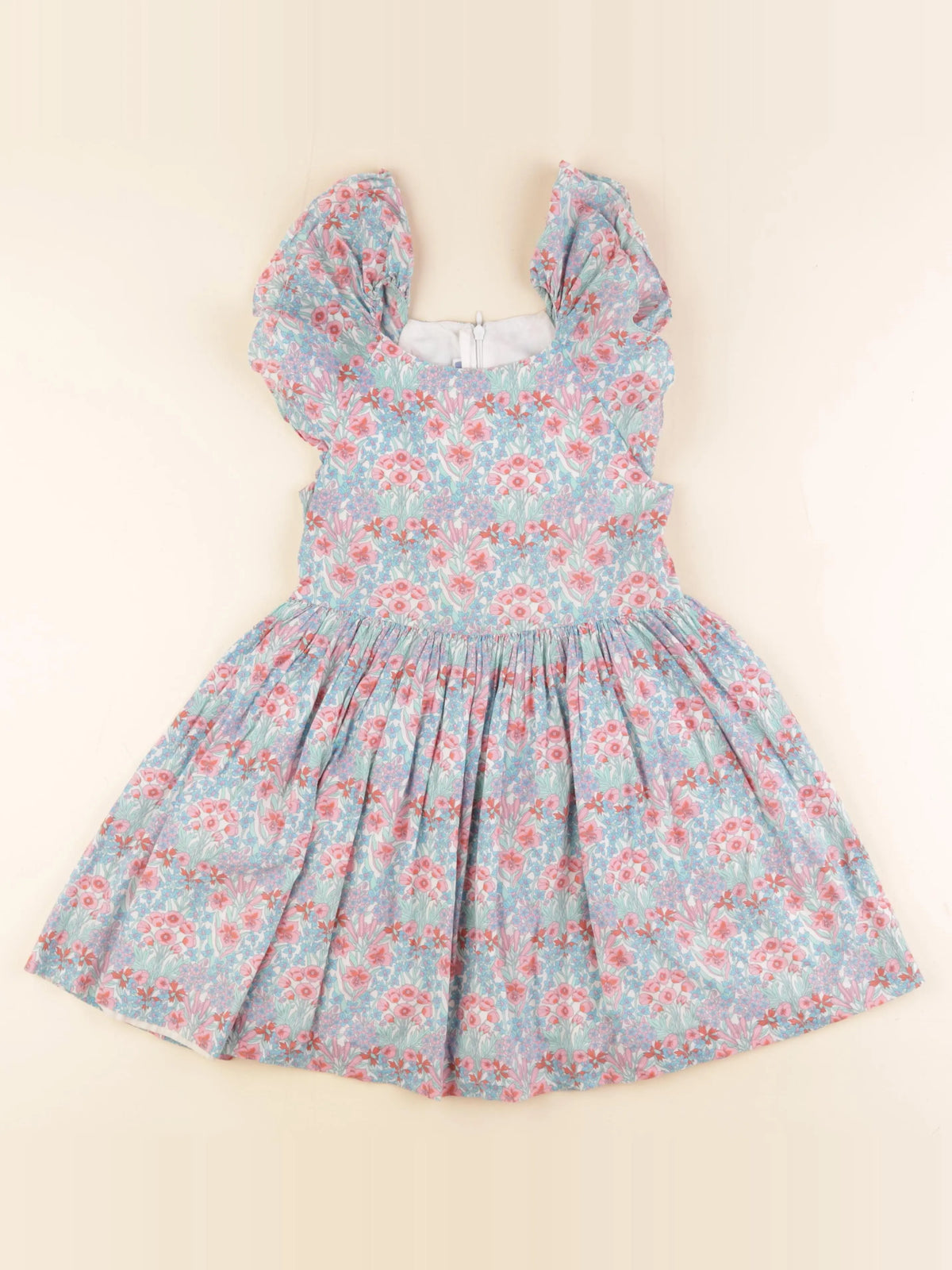 Jacadi - robe liberty multicolore - 6 ans