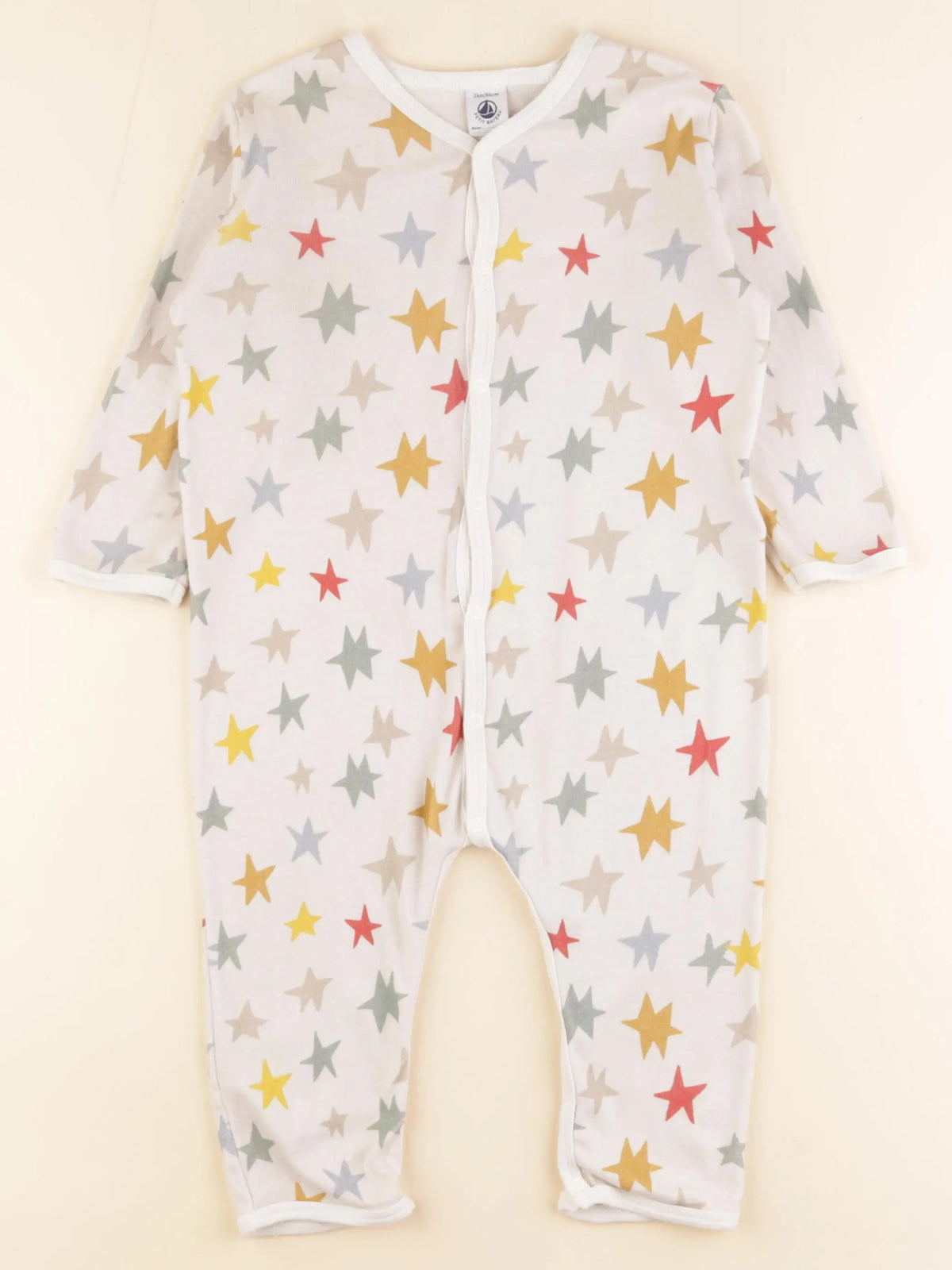 Petit Bateau - pyjama coton multicolore - 24 mois