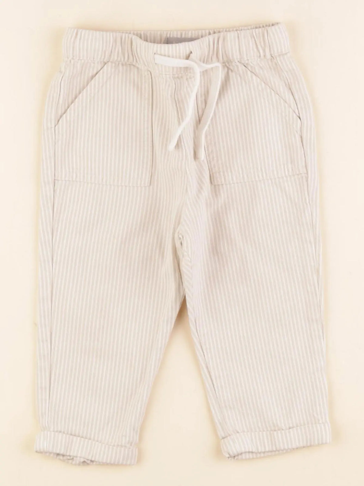 Boutchou - pantalon beige - 12 mois