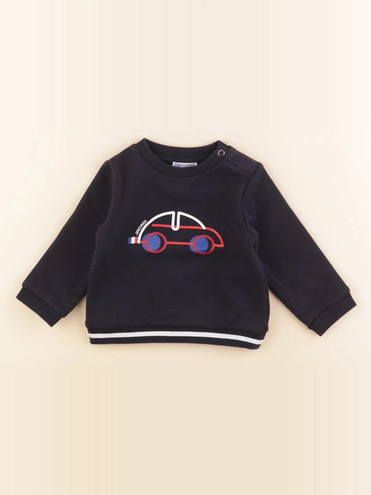 Jacadi - sweat bleu - 18 mois