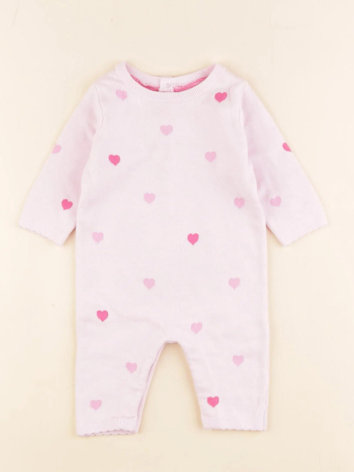 Jacadi - combinaison rose - 3 mois
