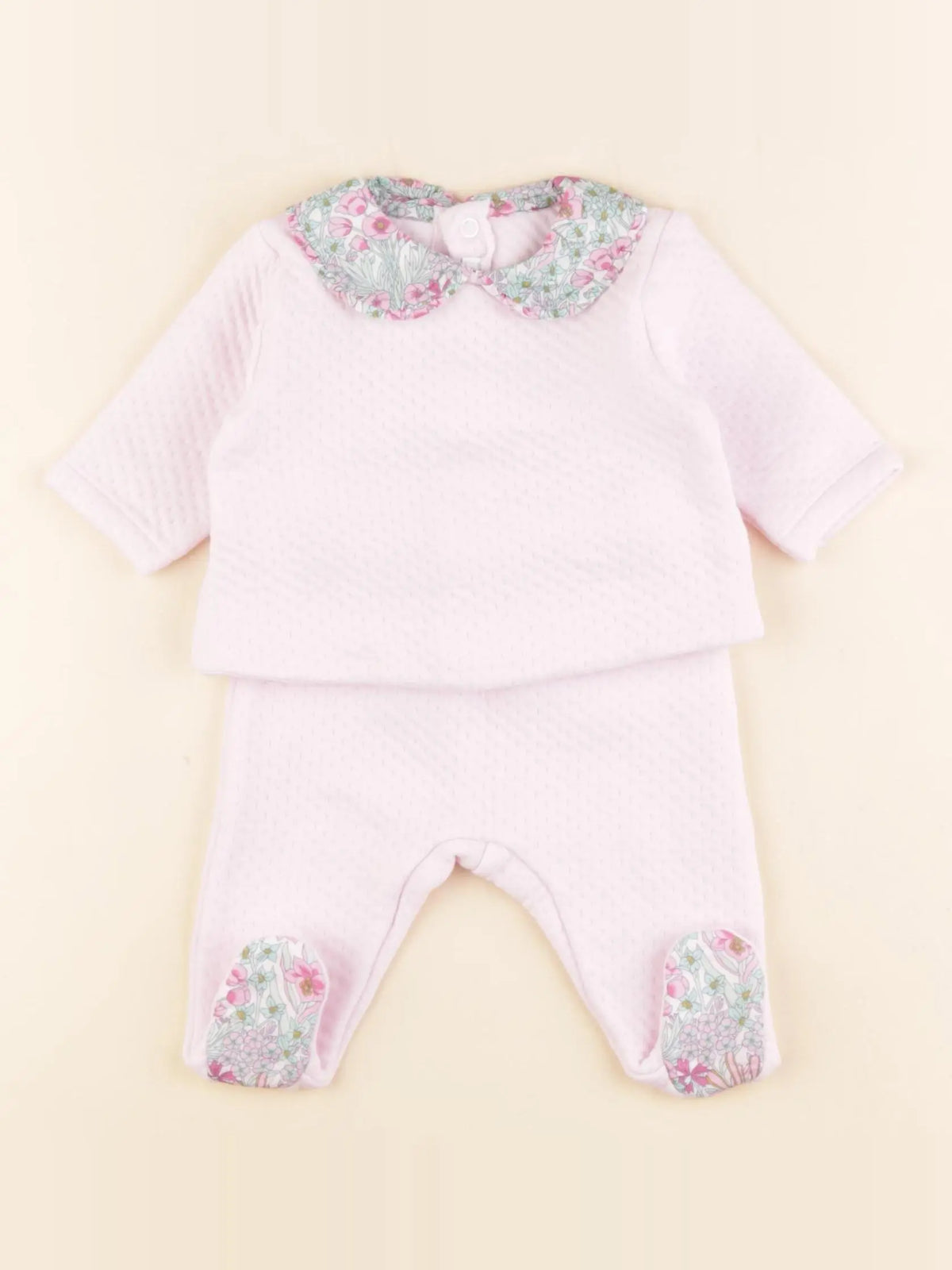 Jacadi - ensemble rose - 3 mois