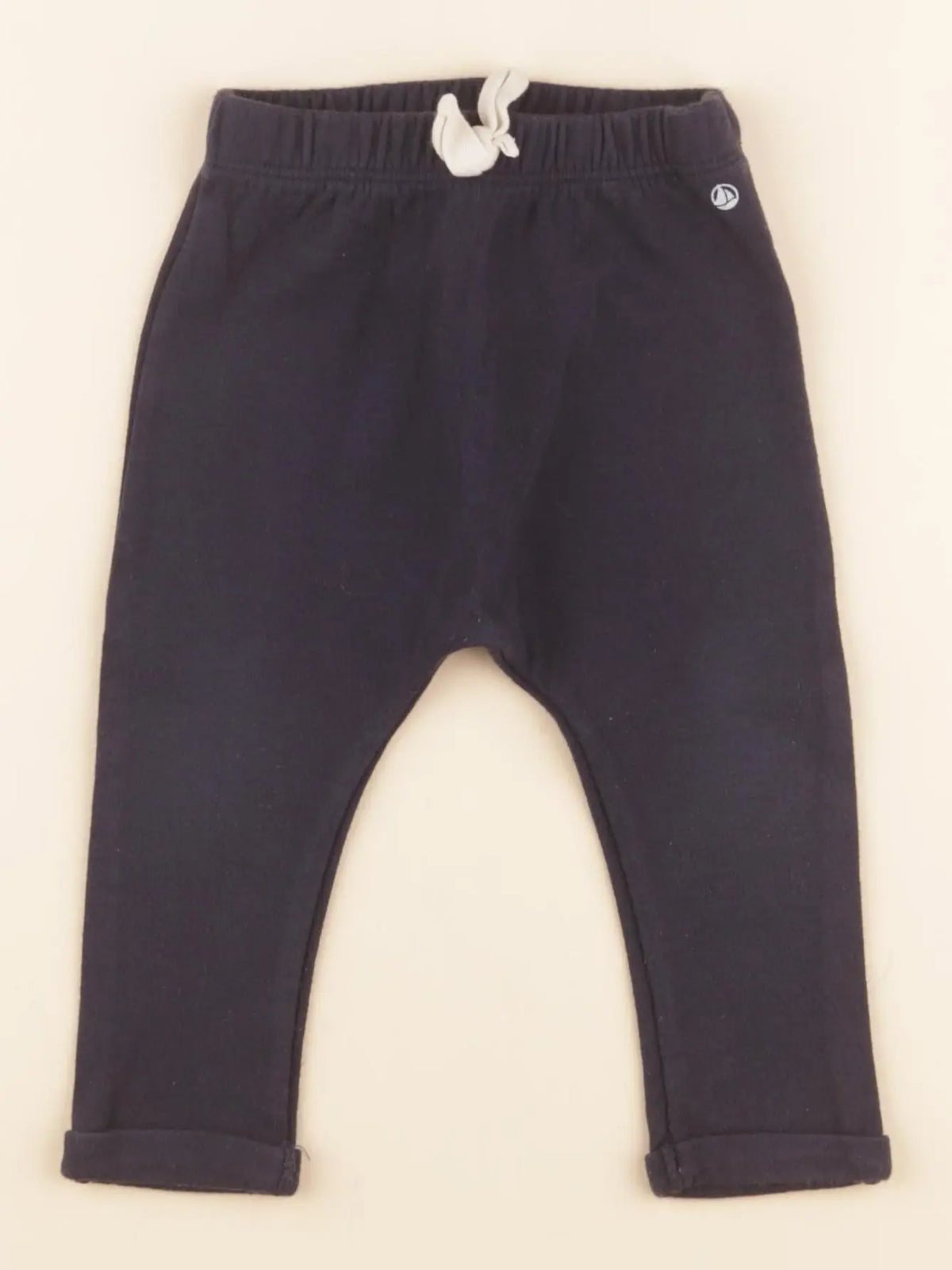 Petit Bateau - sarouel bleu - 12 mois