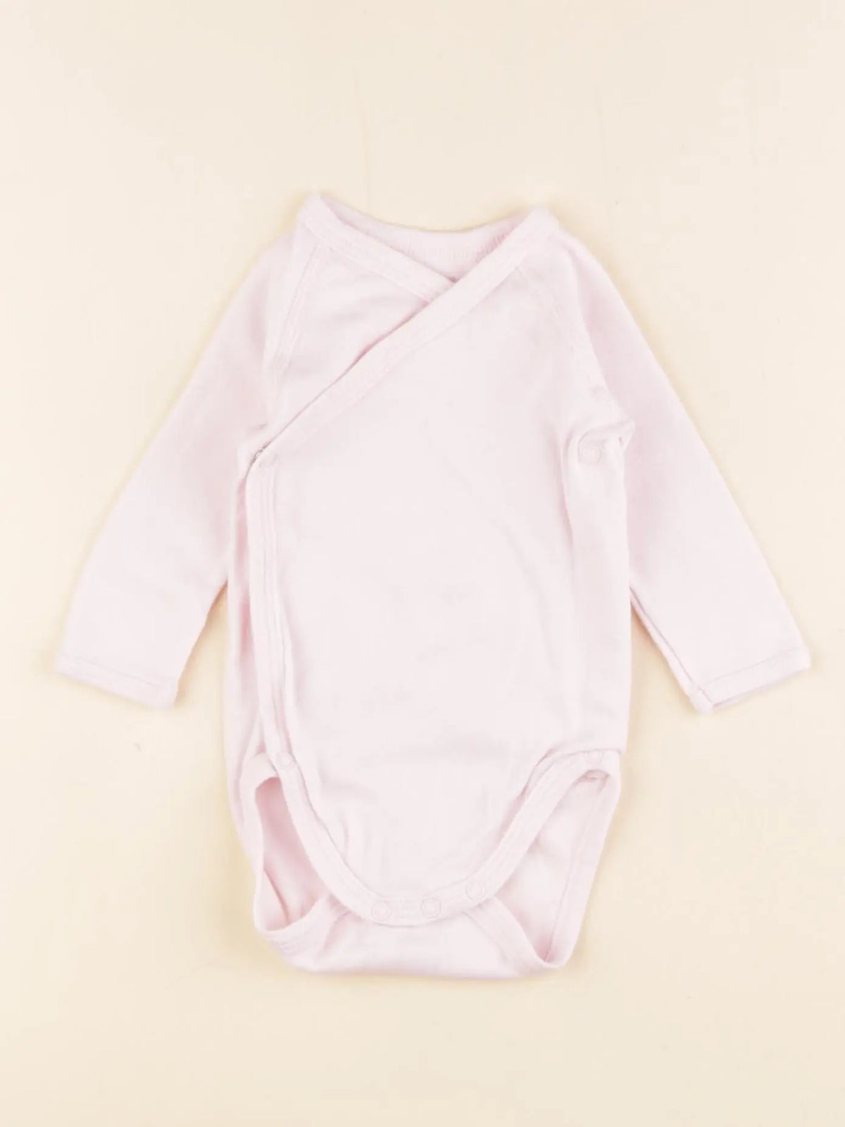 Petit Bateau - body rose - 3 mois