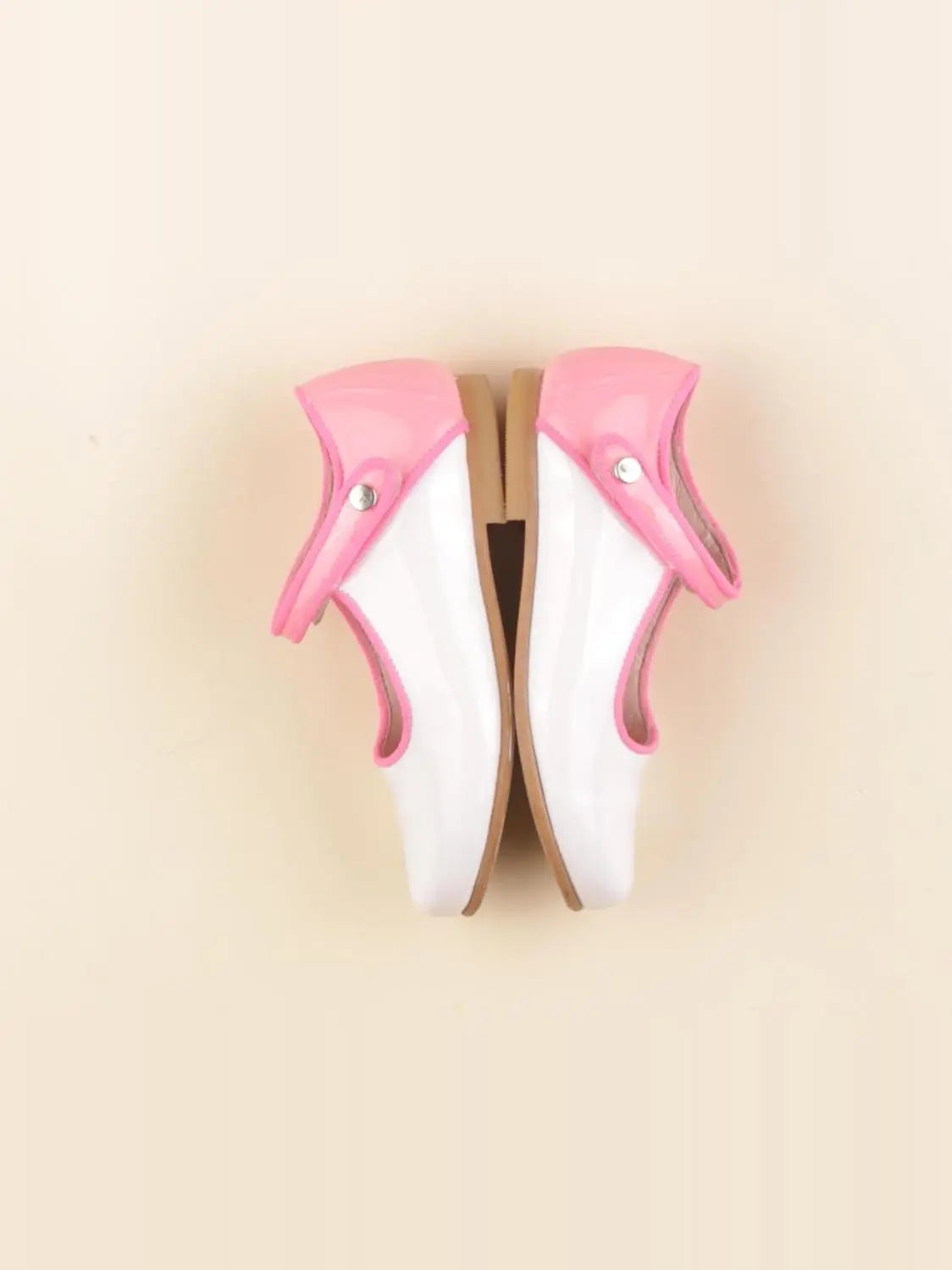 Jacadi - babies blanc, rose - pointure 25