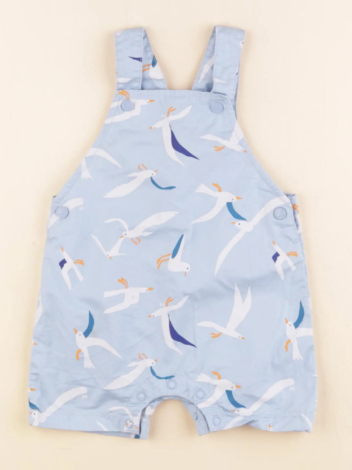 Petit Bateau - combinaison bleu - 6 mois